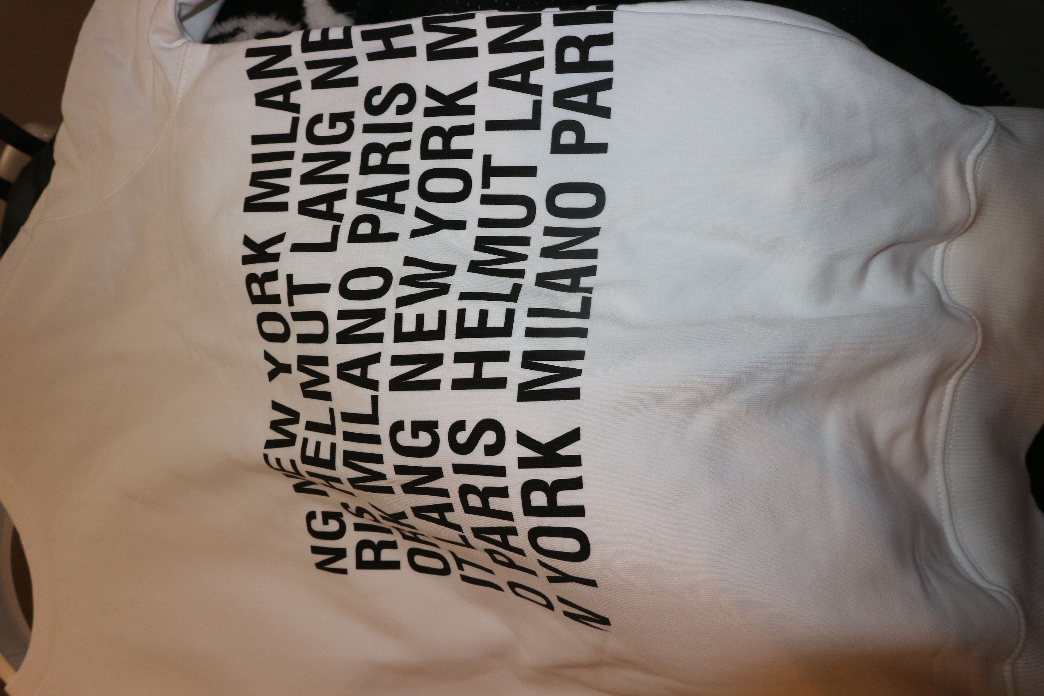 Helmut Lang Logo print sweatshirt Size US L / EU 52-54 / 3 - 10 Thumbnail