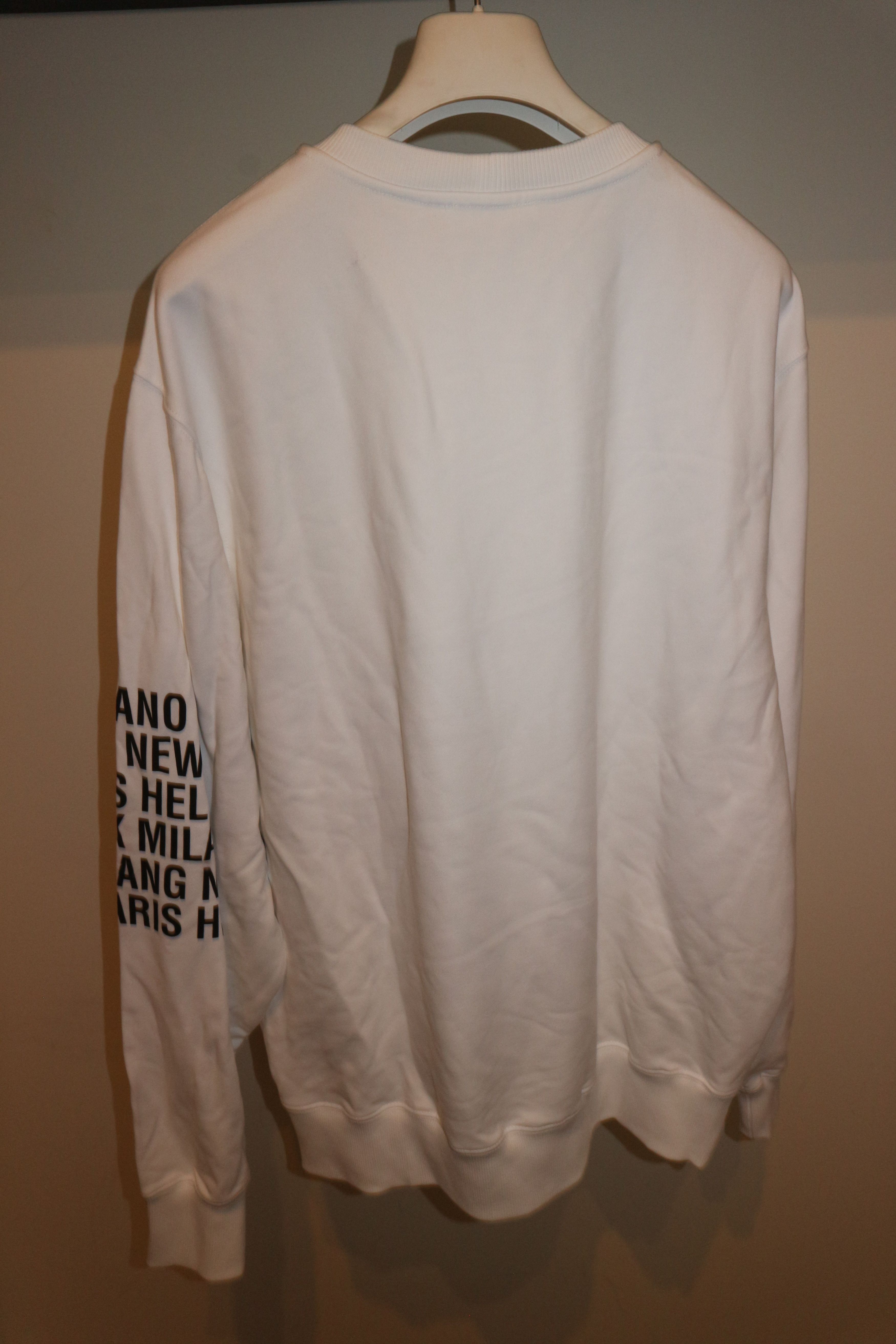 Helmut Lang Logo print sweatshirt Size US L / EU 52-54 / 3 - 6 Thumbnail