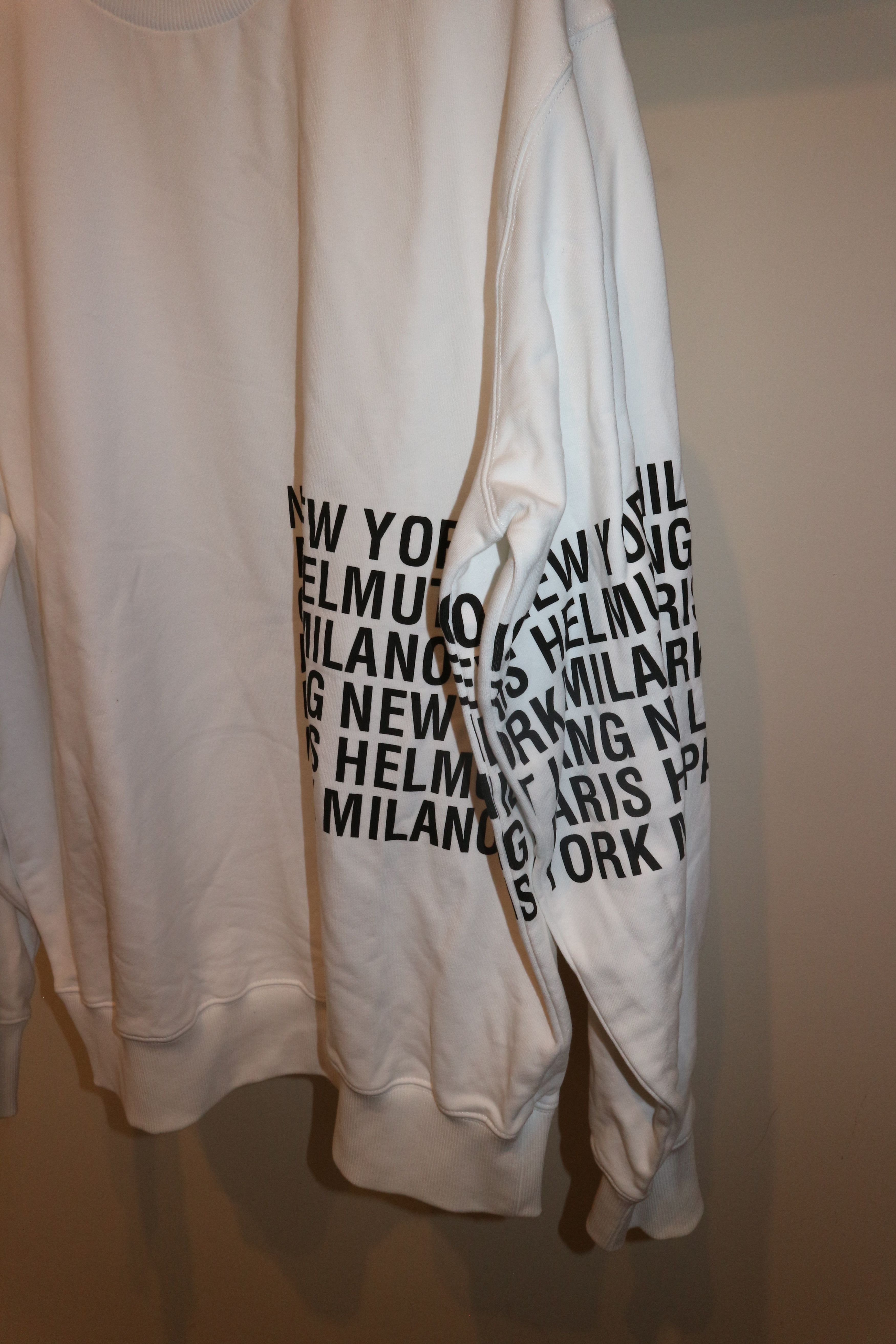 Helmut Lang Logo print sweatshirt Size US L / EU 52-54 / 3 - 2 Thumbnail