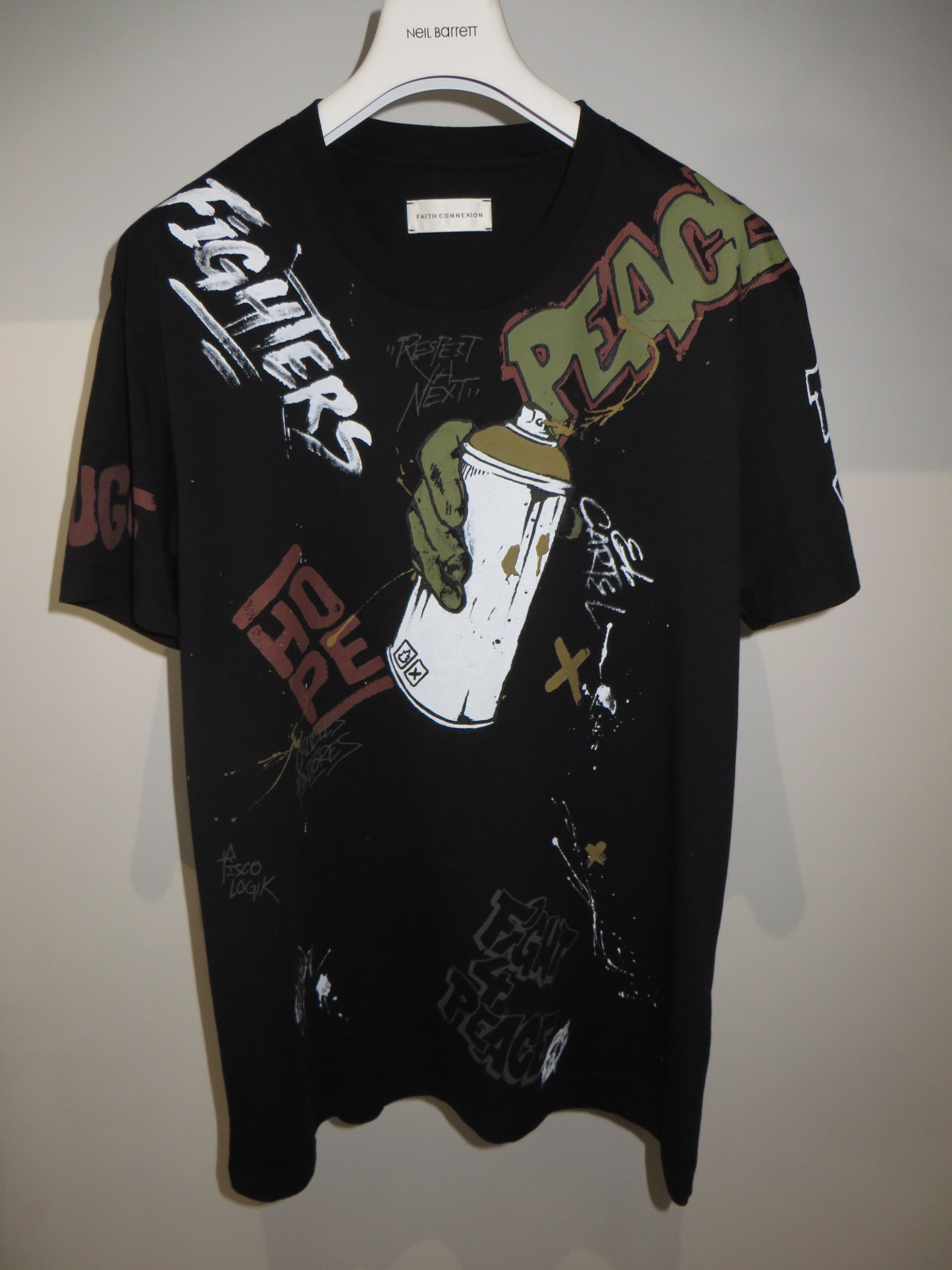 Faith Connexion Tag t-shirt Size US S / EU 44-46 / 1 - 1 Thumbnail