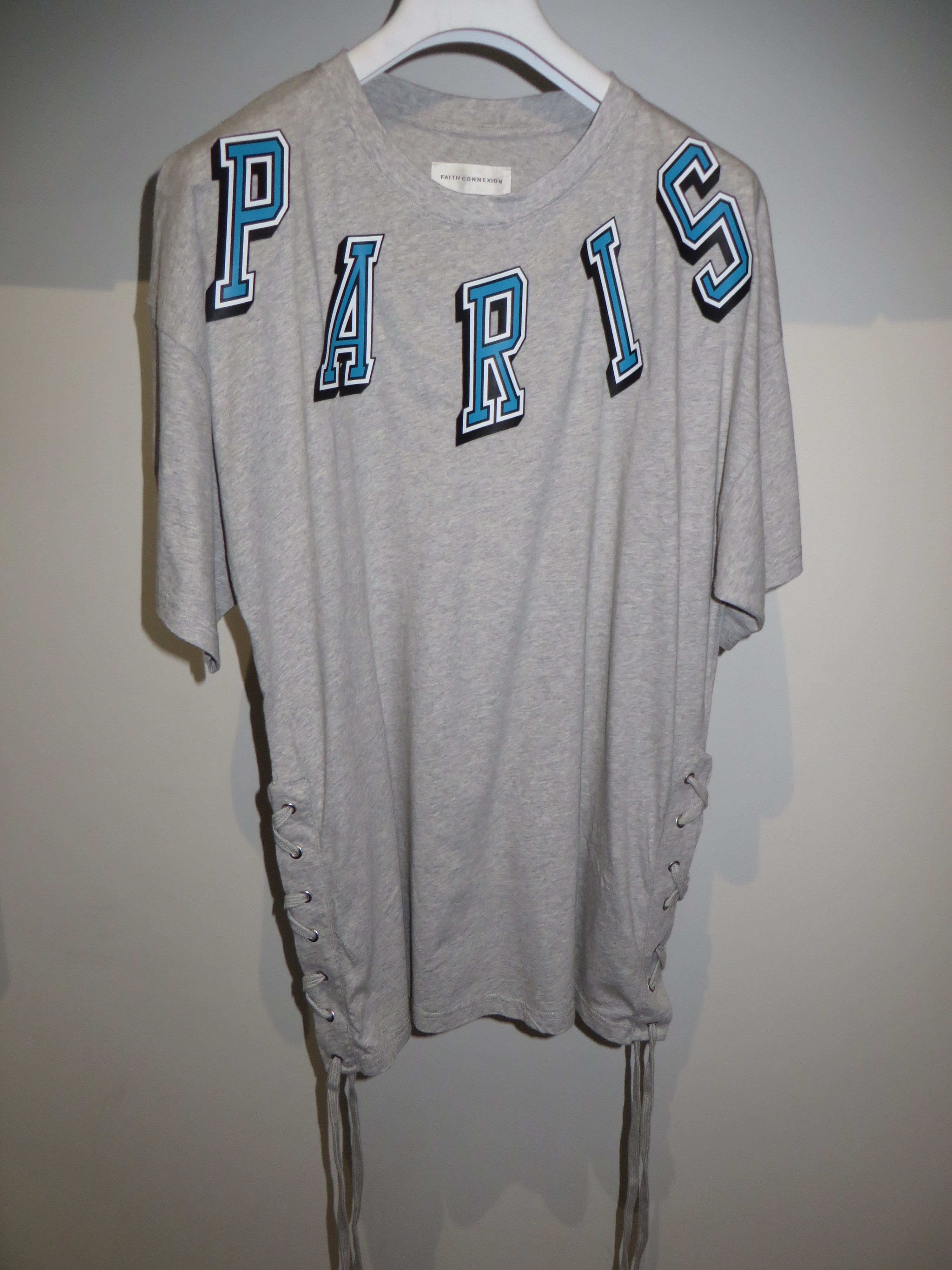 Faith Connexion "Paris" oversized laced t-shirt Size US S / EU 44-46 / 1 - 1 Thumbnail