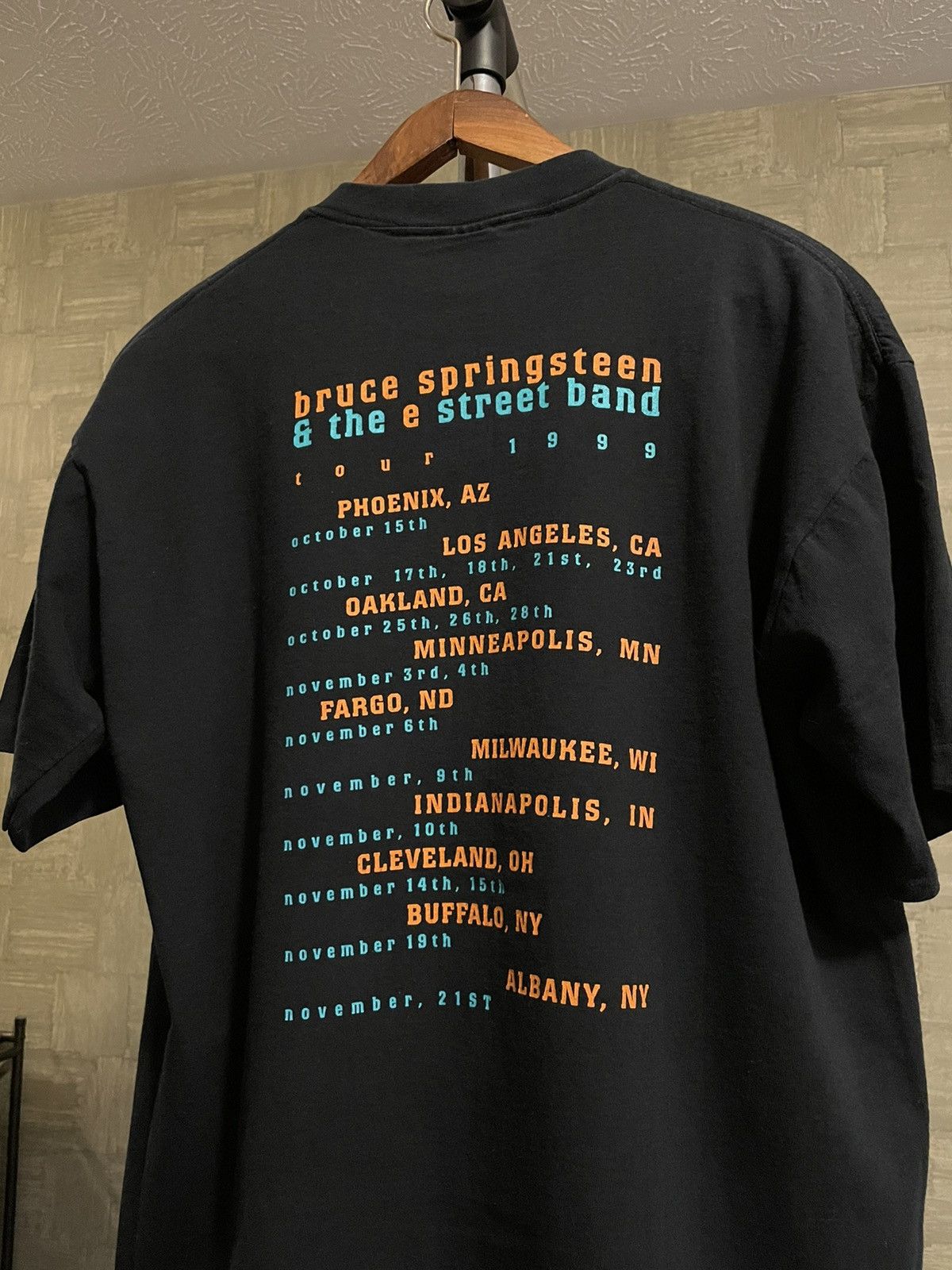 Band Tees × Vintage Vintage Bruce Springsteen T-Shirt Size US XL / EU 56 / 4 - 4 Thumbnail