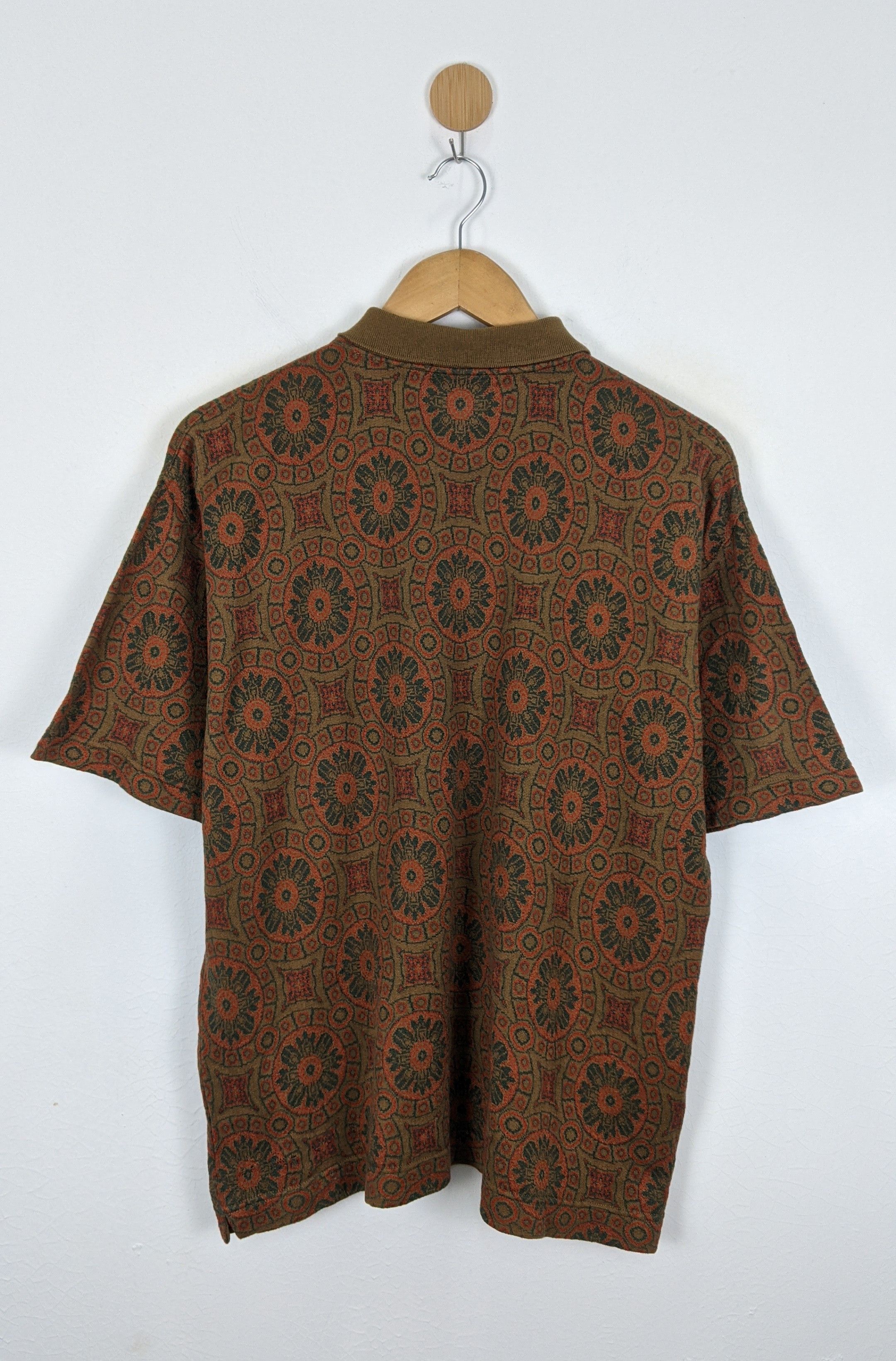 Christian Dior Monsieur Christian Dior Paisley Pattern Polo shirt Size US L / EU 52-54 / 3 - 3 Thumbnail
