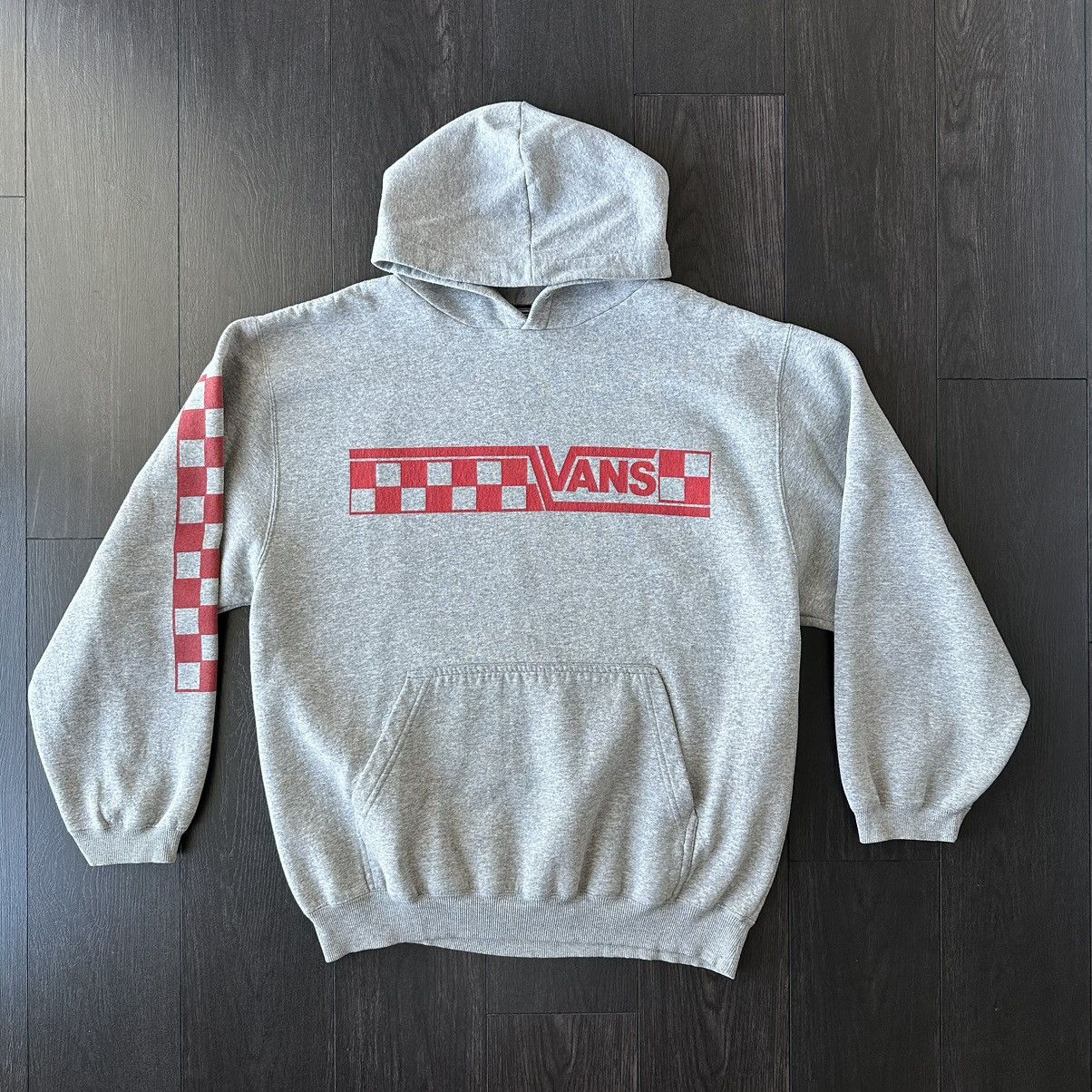 Vans Vintage Vans Checkerboard Hoodie Sweatshirt Size US XL / EU 56 / 4 - 1 Thumbnail