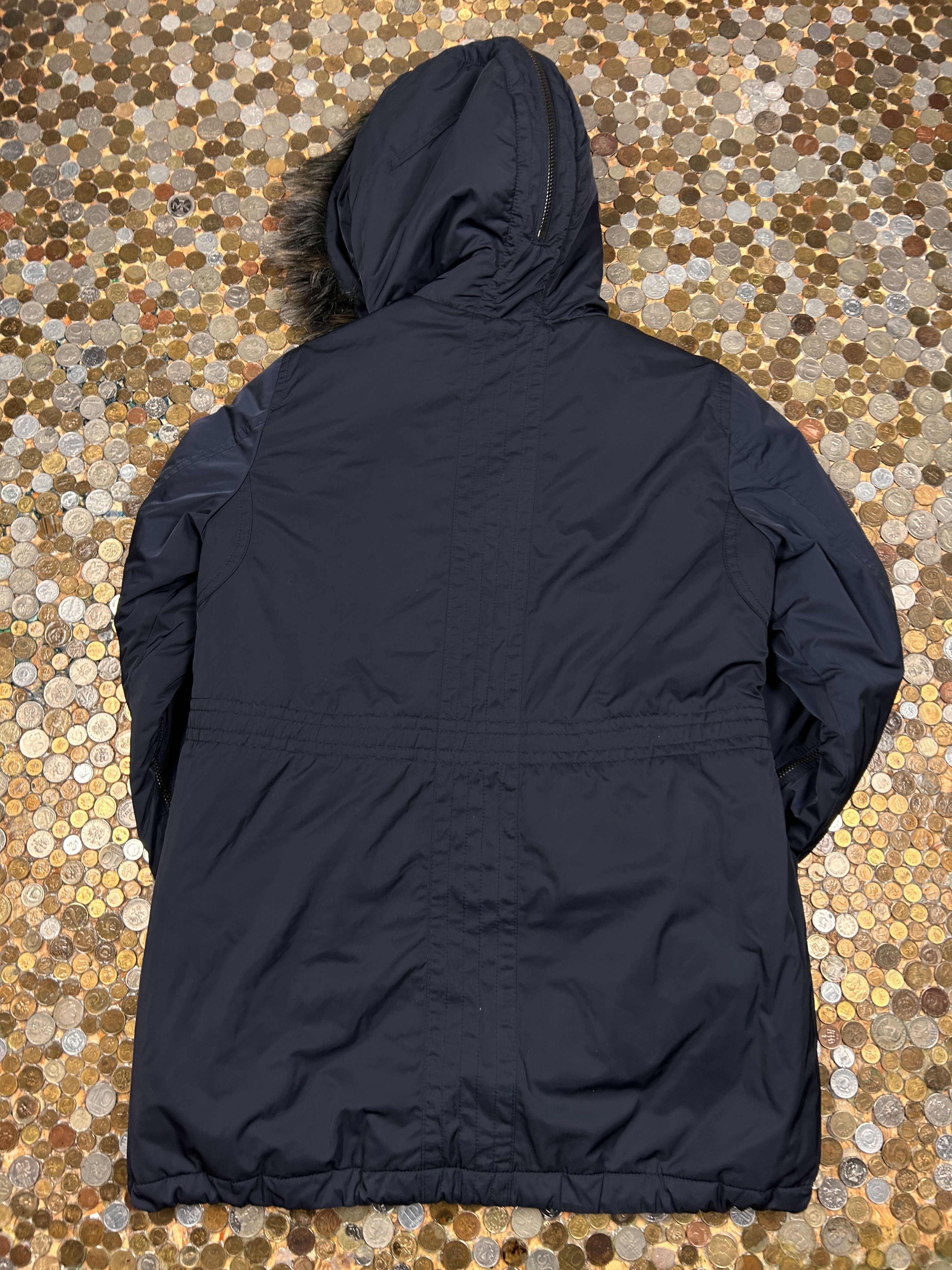 Vintage Marc Cain Winter Long Jacket with hoodie Size S / US 4 / IT 40 - 4 Thumbnail