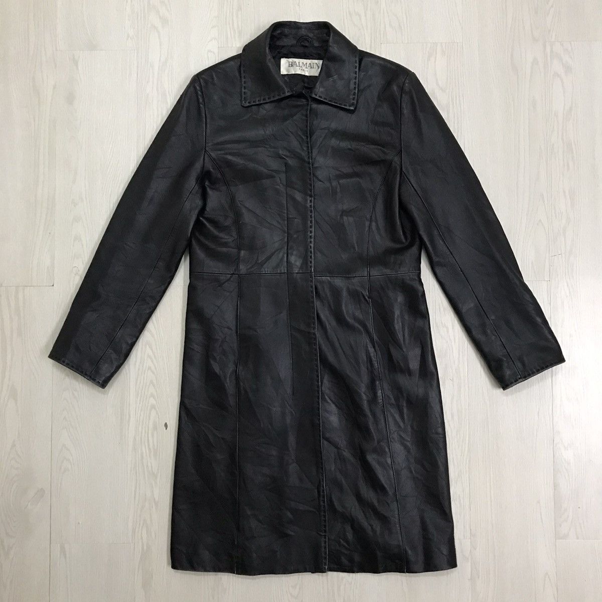 Balmain Leather Jacket Balmain Paris