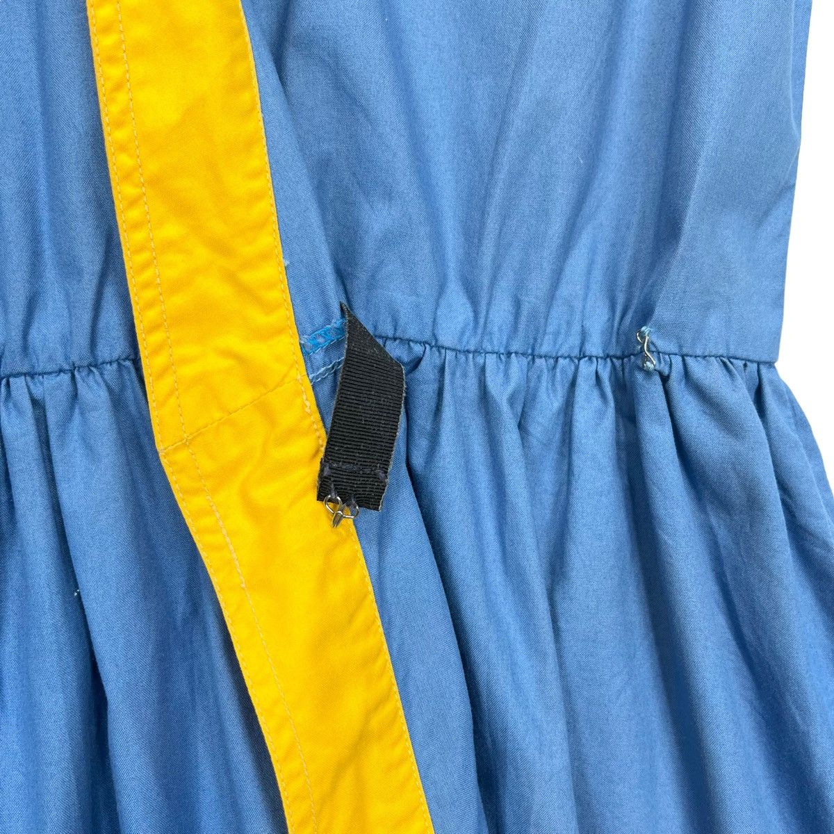 Vintage Celine Single Layer Cotton Sleeveless Midi Dress