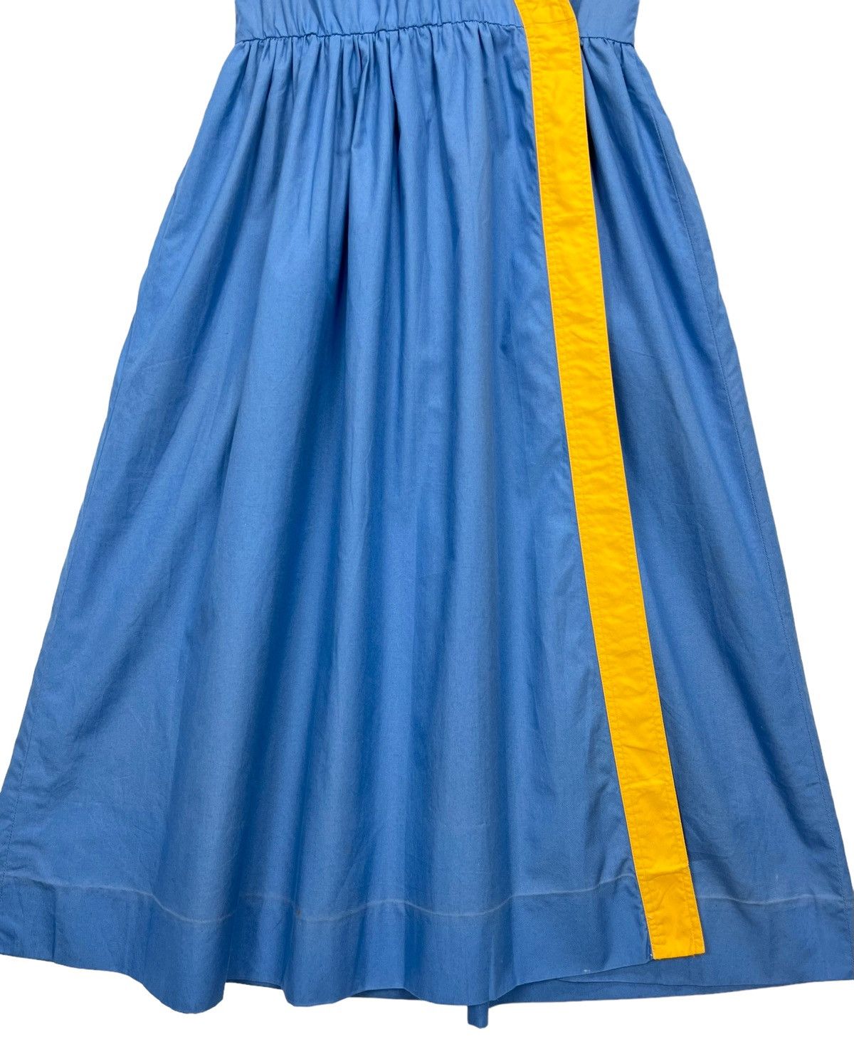 Vintage Celine Single Layer Cotton Sleeveless Midi Dress