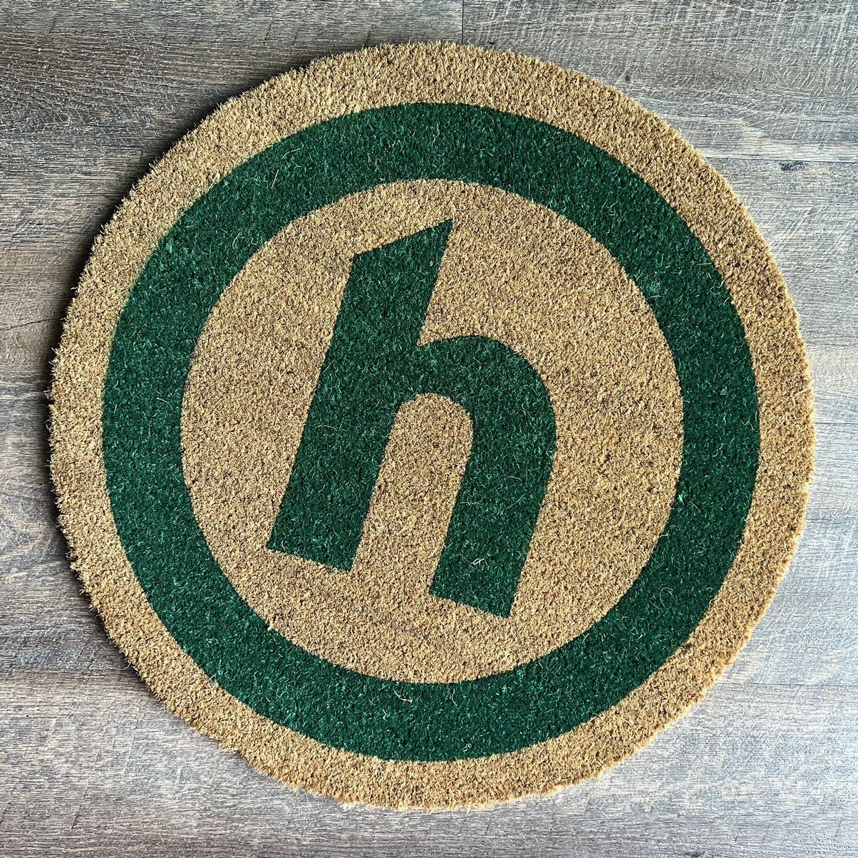 HIDDEN Hidden NY PPF Circle Doormat H Coir Size ONE SIZE - 2 Thumbnail