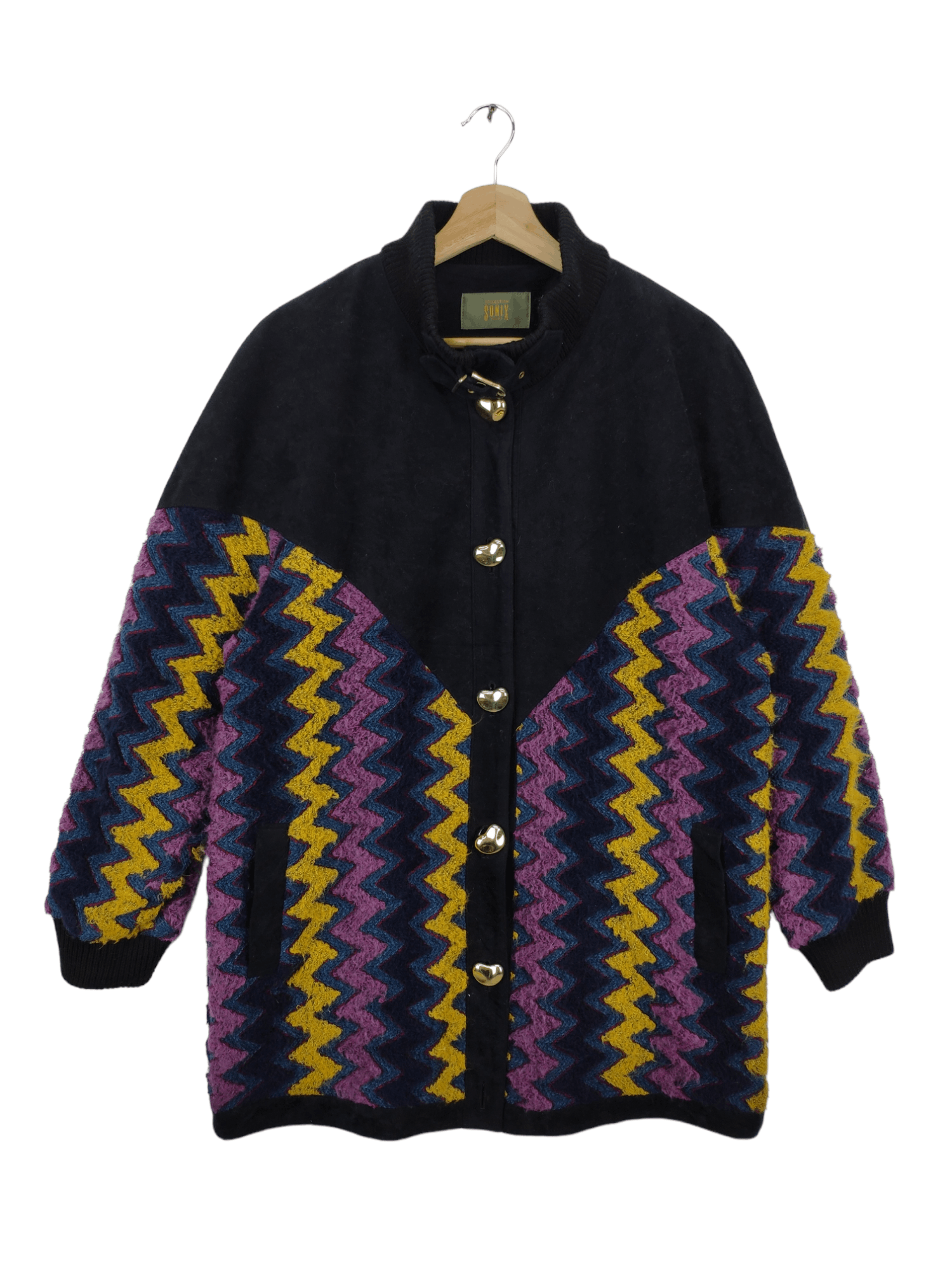 Japanese Brand Vintage Long Cardigan Jacket Coogi Style Size L / US 10 / IT 46 - 1 Thumbnail