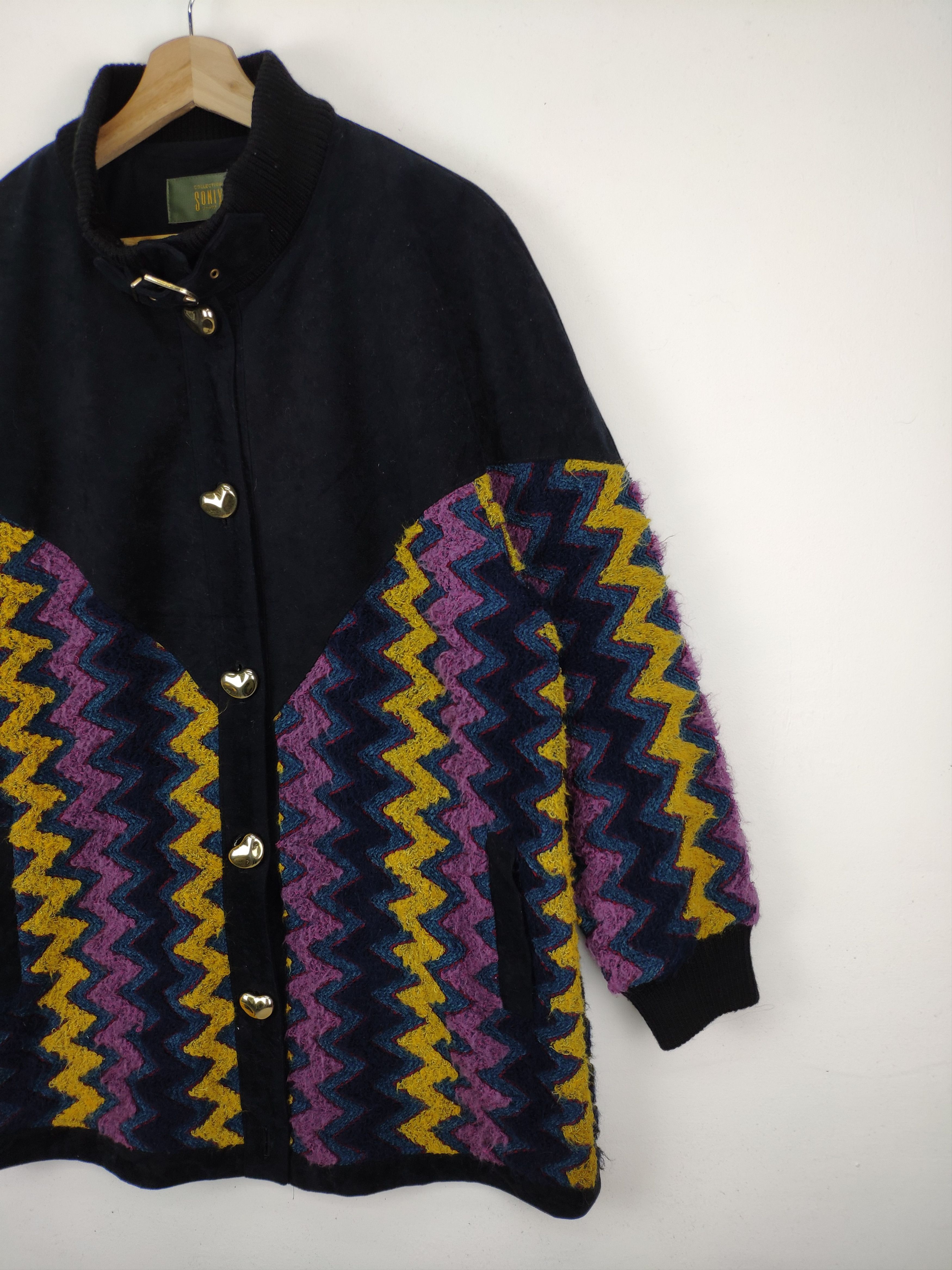 Japanese Brand Vintage Long Cardigan Jacket Coogi Style Size L / US 10 / IT 46 - 6 Thumbnail