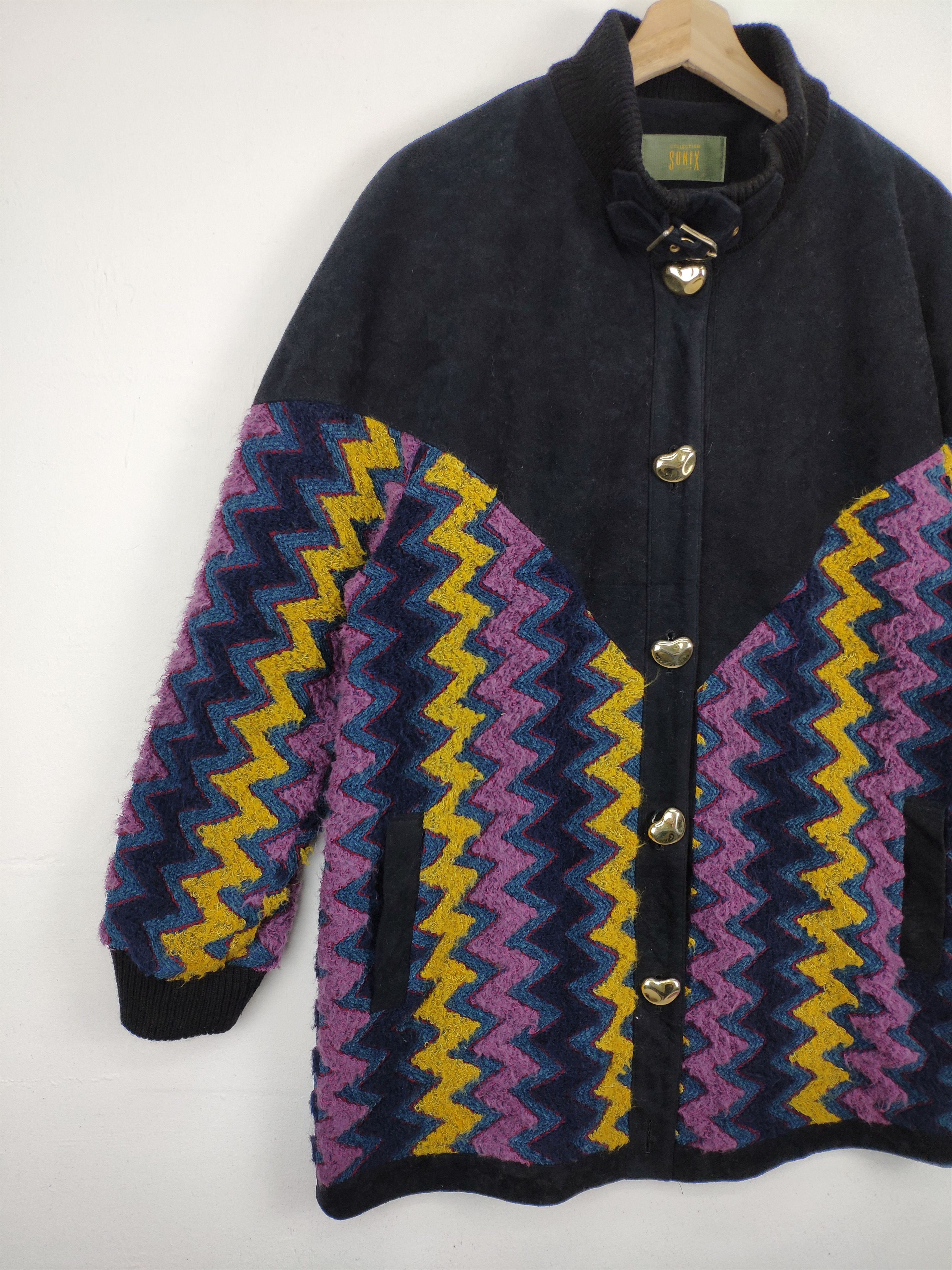 Japanese Brand Vintage Long Cardigan Jacket Coogi Style Size L / US 10 / IT 46 - 7 Thumbnail