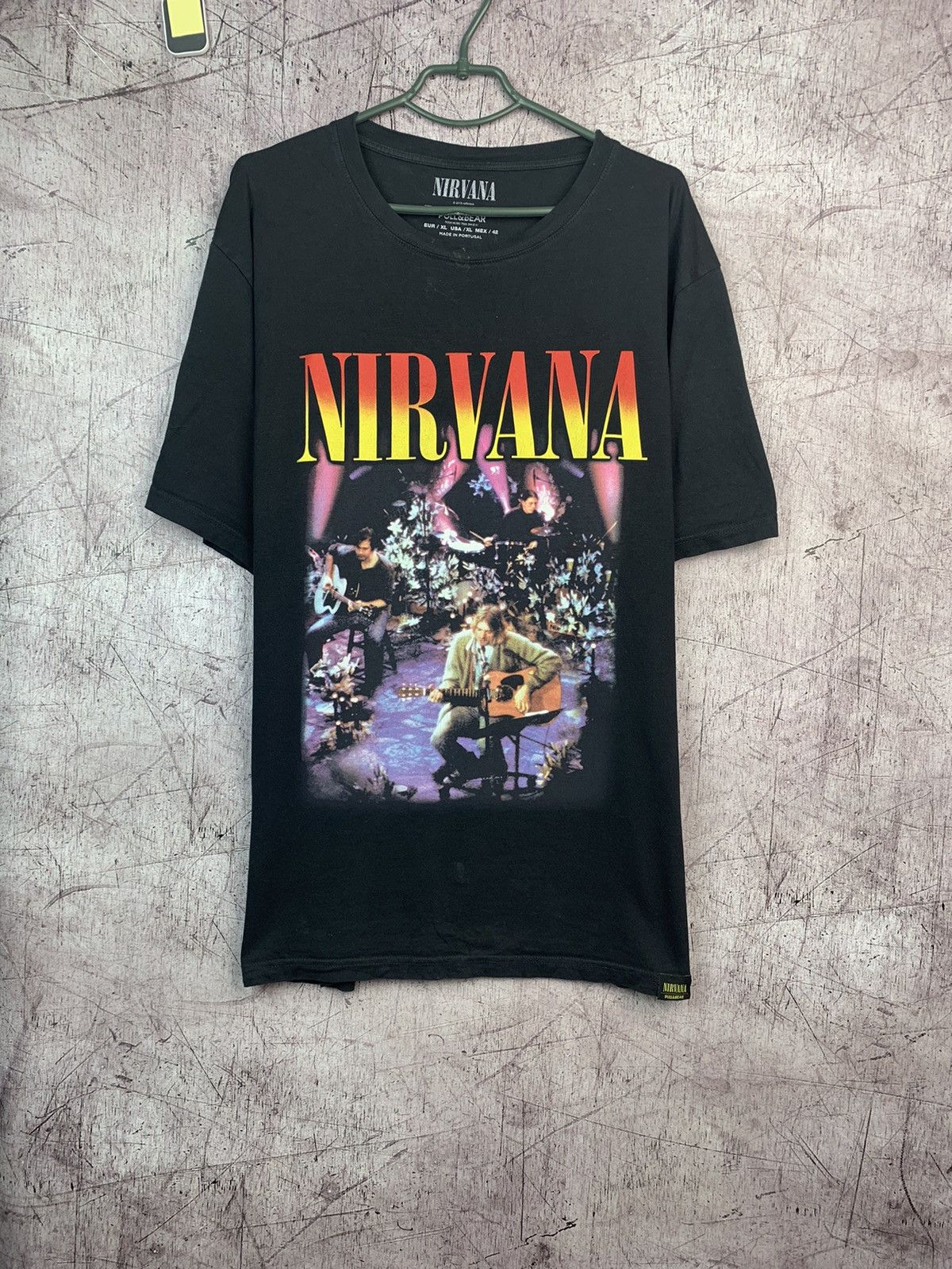 Band Tees × Nirvana Nirvana Kurt Cobain T Shirt Size US XL / EU 56 / 4 - 1 Thumbnail