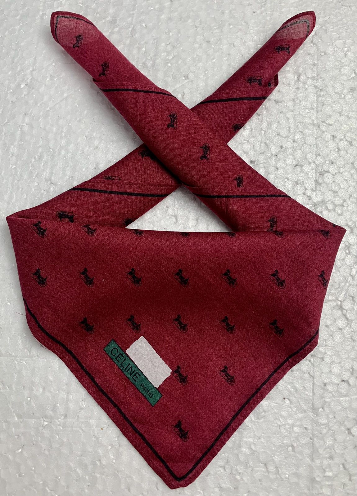 Celine Celine Handkerchief Pocketsquares Neckerchief Size ONE SIZE - 1 Thumbnail