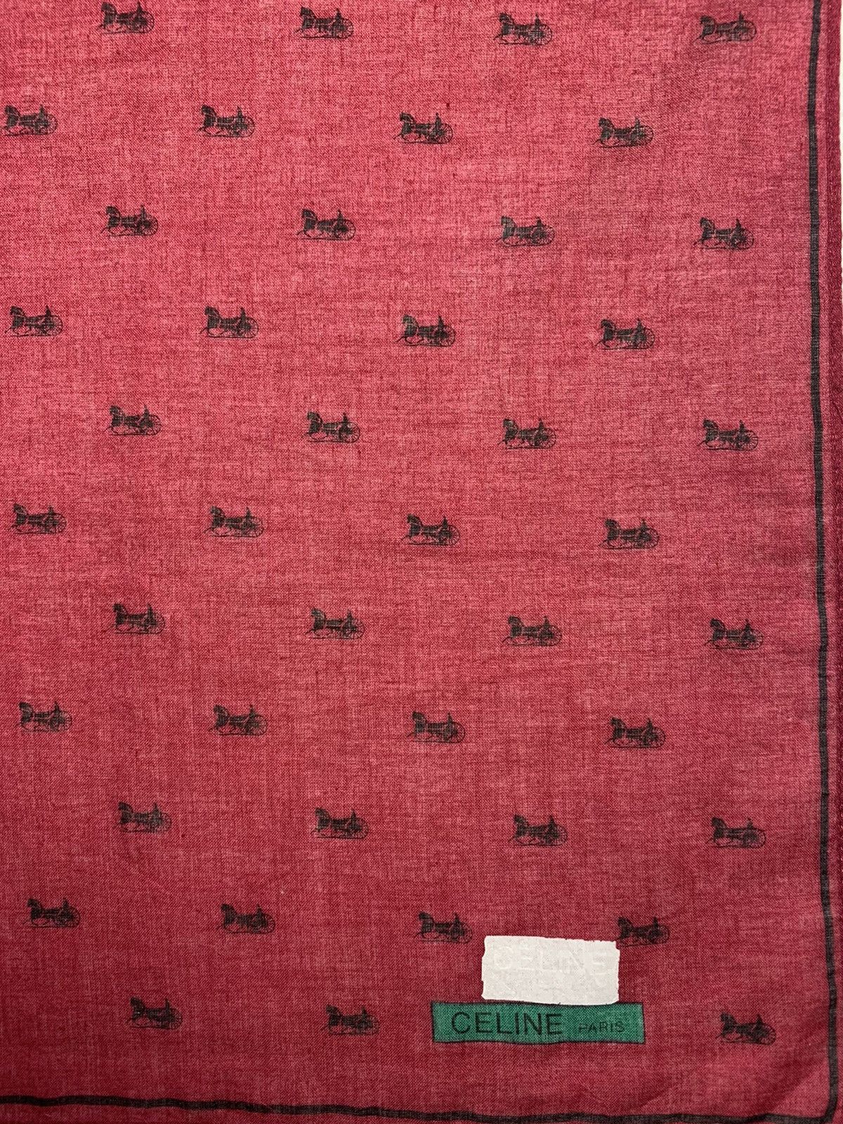 Celine Celine Handkerchief Pocketsquares Neckerchief Size ONE SIZE - 3 Thumbnail