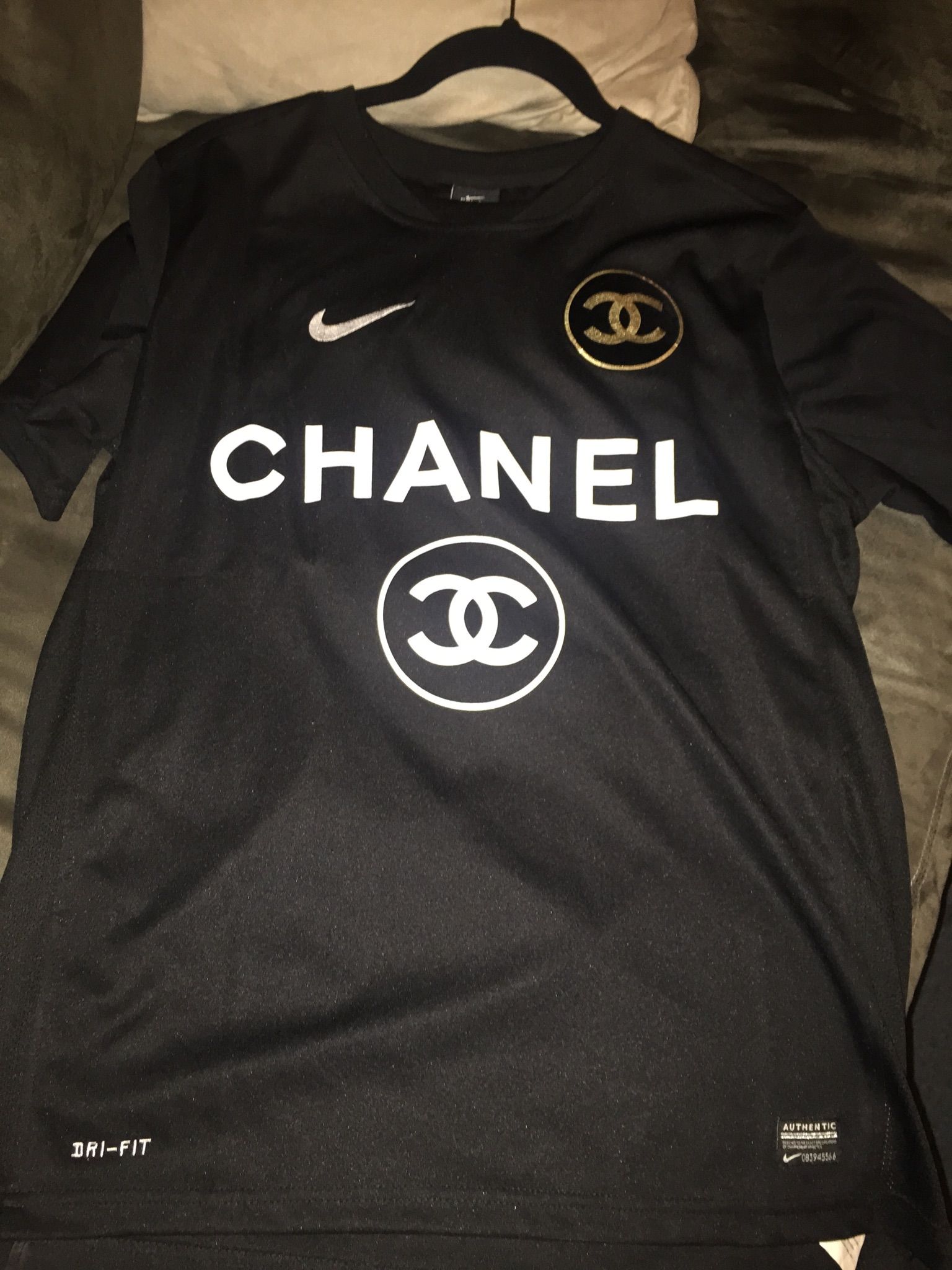 aanval Hertogin redden Nike Chanel Jersey | Grailed
