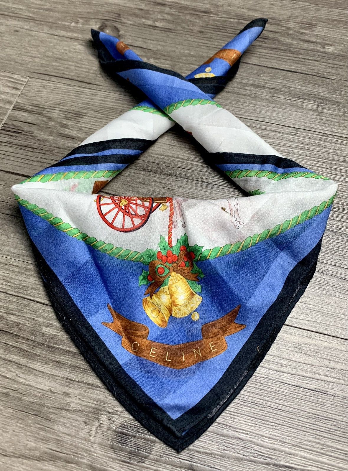Celine Celine Handkerchief Pocketsquares Neckerchief Size ONE SIZE - 1 Thumbnail