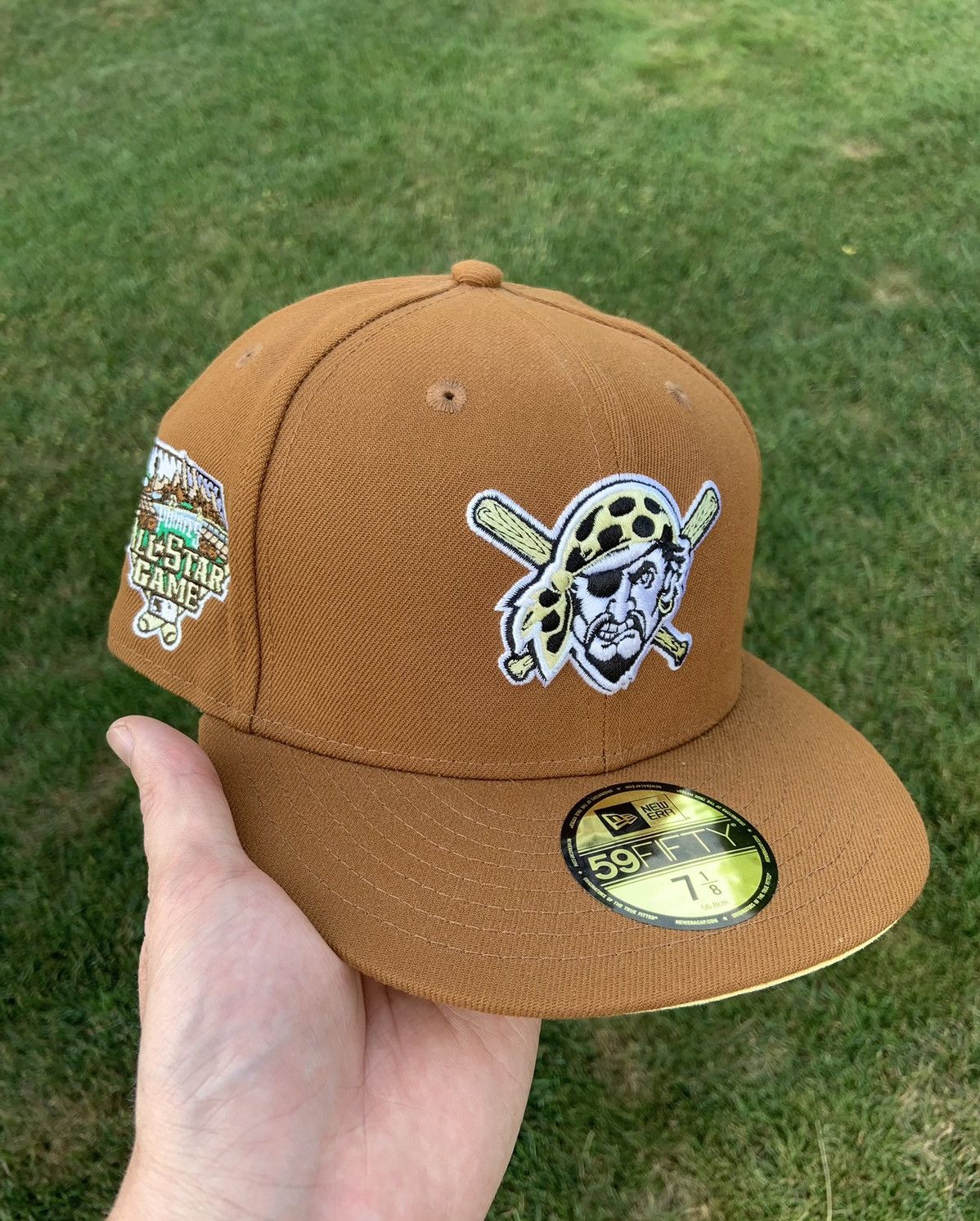 Exclusive New Era Pittsburgh Pirates Fitted 7 1/8 - Toast