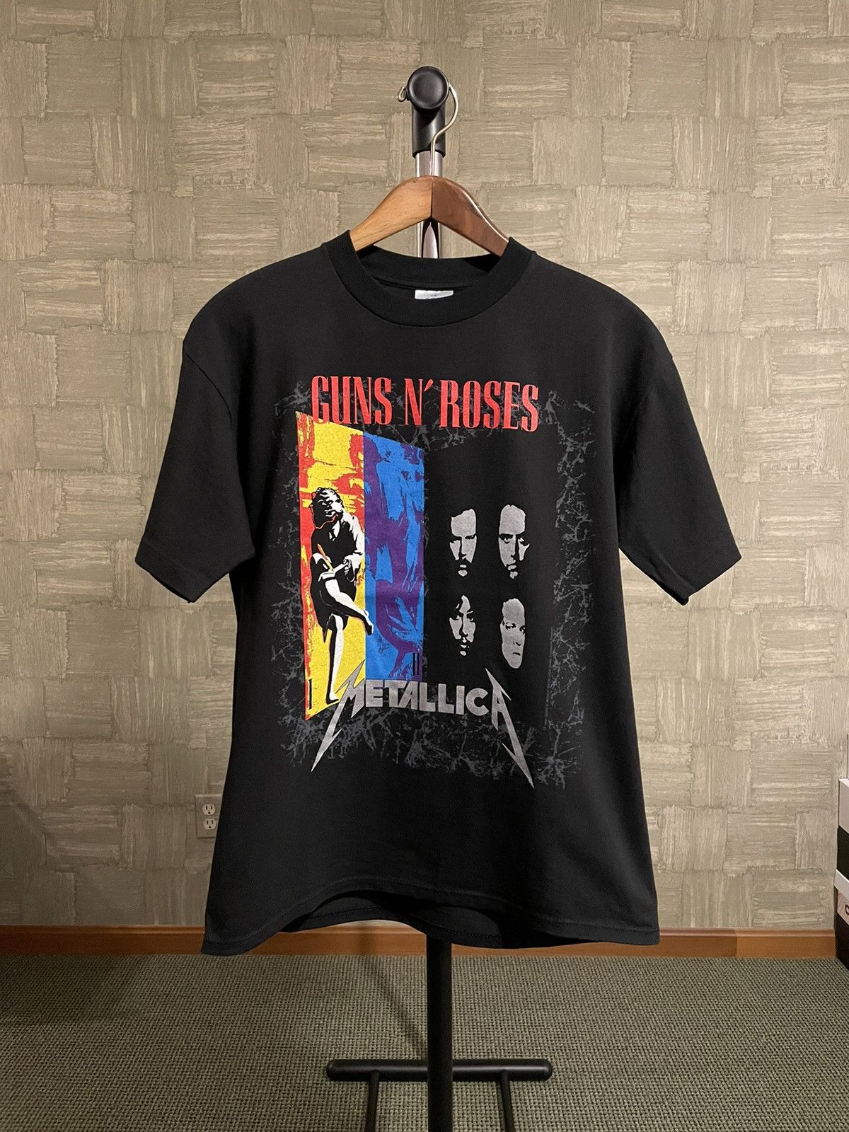 Band Tees × Vintage Vintage Guns N’ Roses Metallica T-Shirt Size US L / EU 52-54 / 3 - 1 Thumbnail