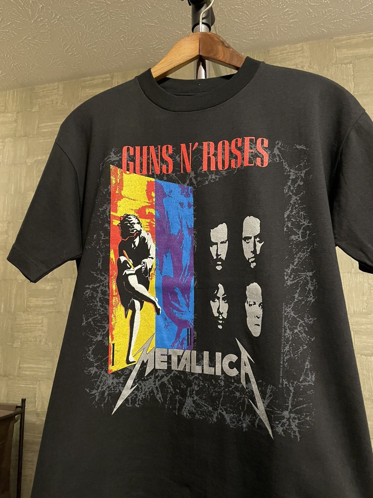Band Tees × Vintage Vintage Guns N’ Roses Metallica T-Shirt Size US L / EU 52-54 / 3 - 2 Thumbnail