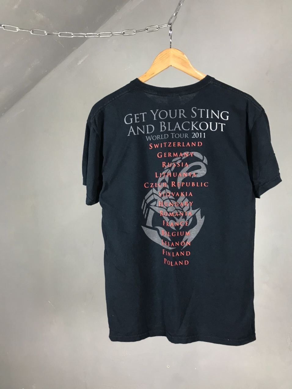 Band Tees × Vintage Scorpions 2011 vintage rock band tour tee Size US M / EU 48-50 / 2 - 2 Thumbnail