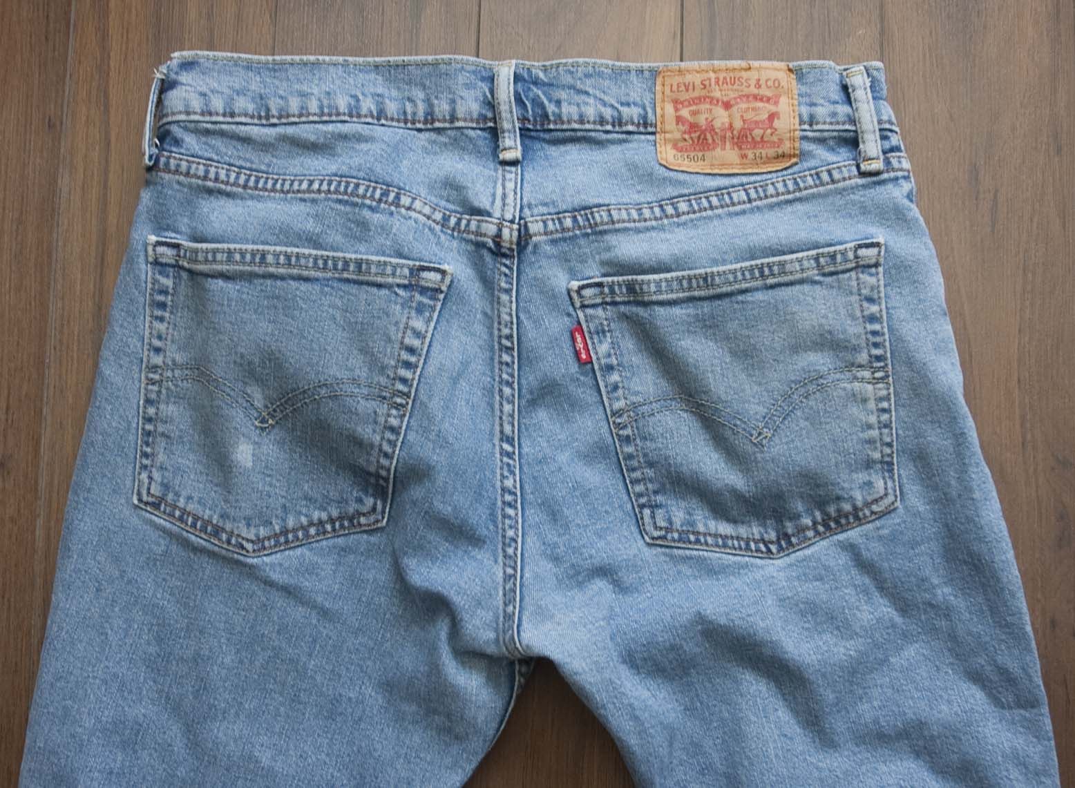 Levi's Levis Jeans Distressed Size 33x27 Size US 33 - 3 Thumbnail
