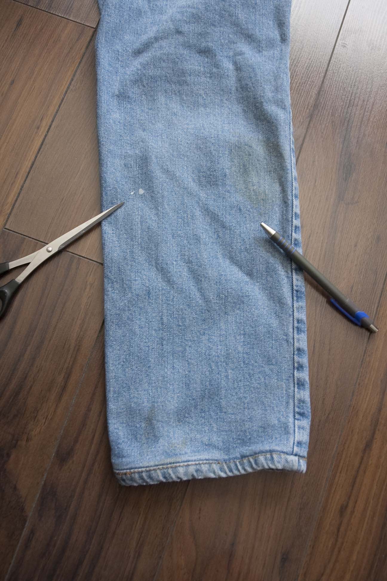 Levi's Levis Jeans Distressed Size 33x27 Size US 33 - 4 Thumbnail