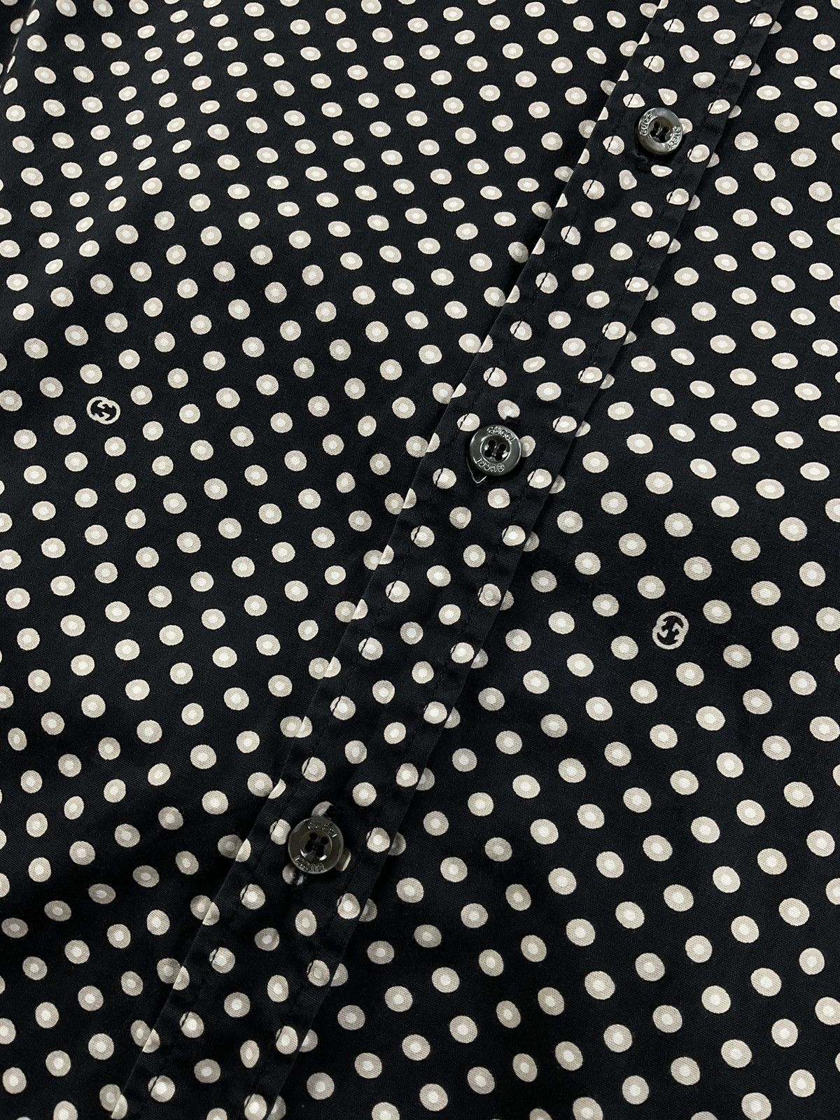 Gucci Gucci Polka Dot dress Shirt Size US L / EU 52-54 / 3 - 4 Thumbnail