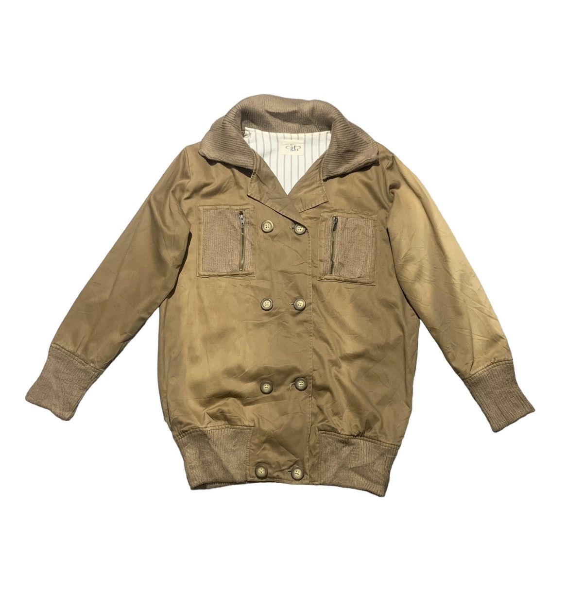 Japanese Brand × Vintage Vintage Trashed Jacket Sun Faded By Gf Size US M / EU 48-50 / 2 - 1 Thumbnail