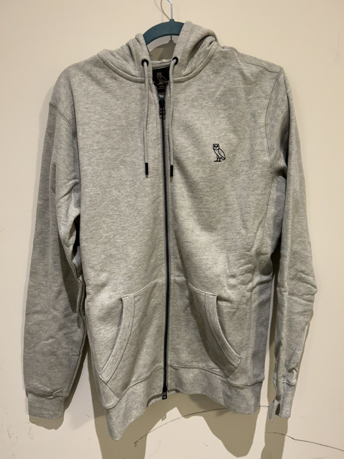 Ovo Grey Zip Up Hoodie | Grailed