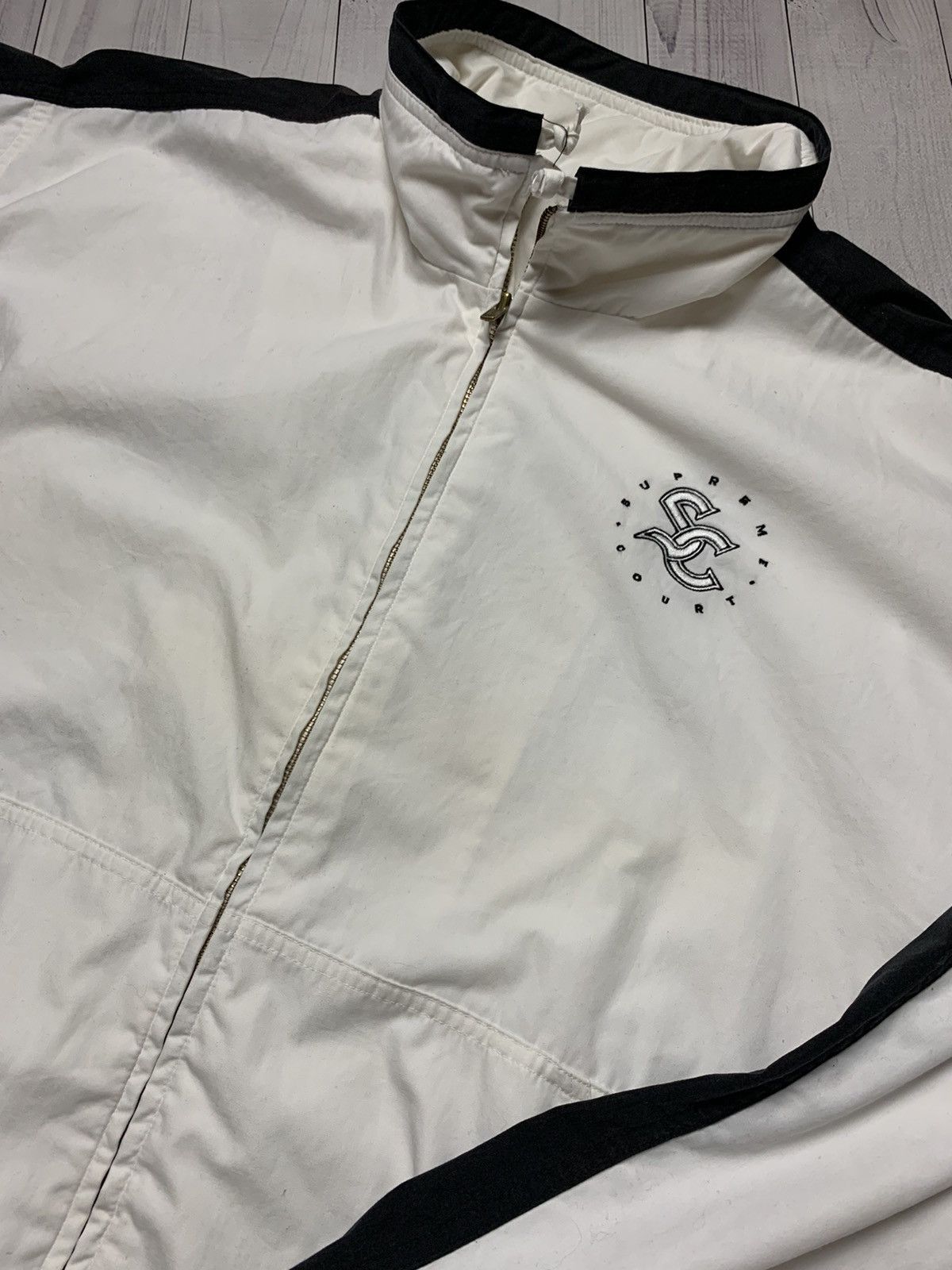 Nike × Vintage Vintage Nike Supreme Court logo track jacket size XXL Size US XXL / EU 58 / 5 - 9 Thumbnail