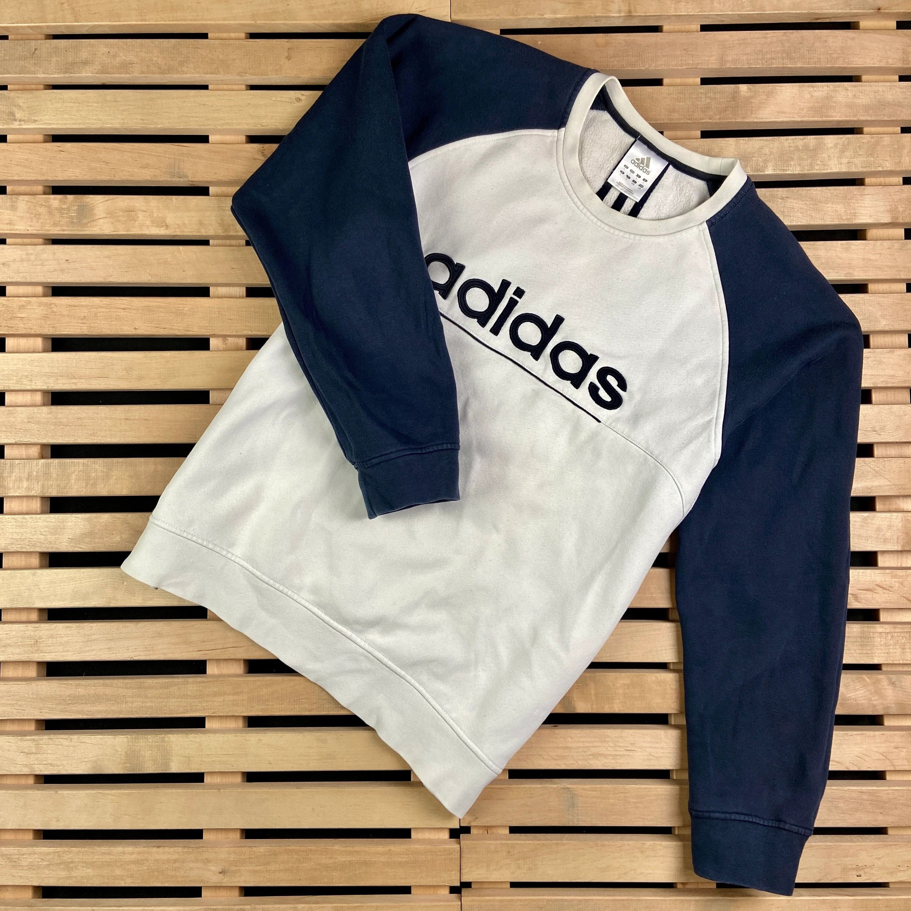 Adidas × Vintage Mens Sweatshirt Adidas Vintage Big Logo Size L Size US M / EU 48-50 / 2 - 1 Thumbnail