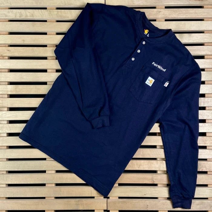 Carhartt × Carhartt Wip × Vintage Mens Long Sleeve Sweatshirt Carhartt Vintage Size M Size US M / EU 48-50 / 2 - 1 Thumbnail