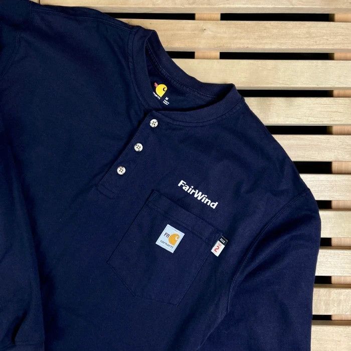 Carhartt × Carhartt Wip × Vintage Mens Long Sleeve Sweatshirt Carhartt Vintage Size M Size US M / EU 48-50 / 2 - 2 Thumbnail