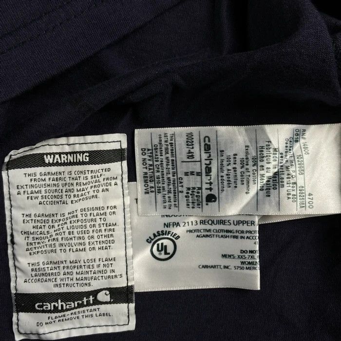 Carhartt × Carhartt Wip × Vintage Mens Long Sleeve Sweatshirt Carhartt Vintage Size M Size US M / EU 48-50 / 2 - 6 Thumbnail