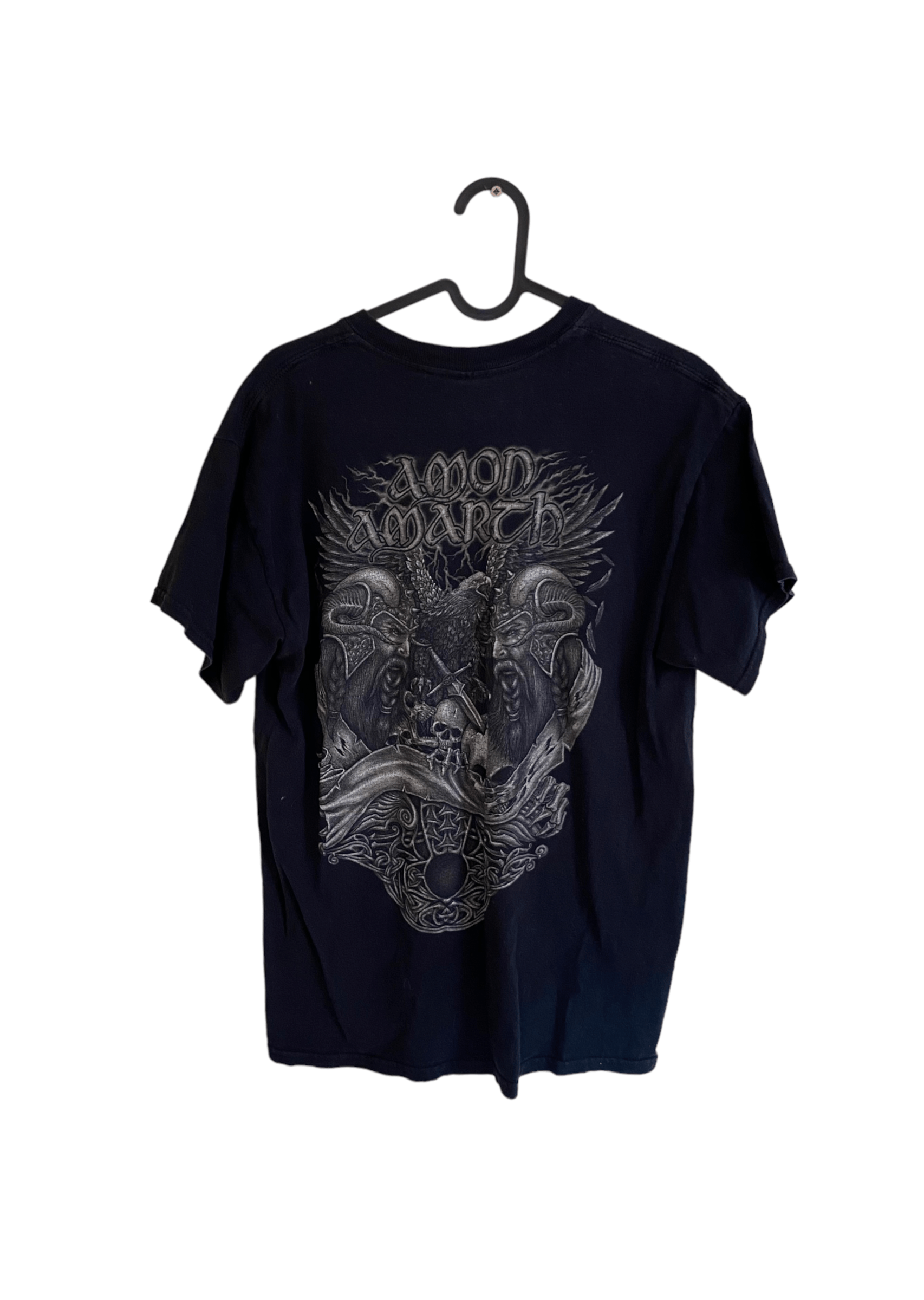 Band Tees × Vintage Amon Amarth vintage doublesided rock metal band tee Size US M / EU 48-50 / 2 - 1 Thumbnail