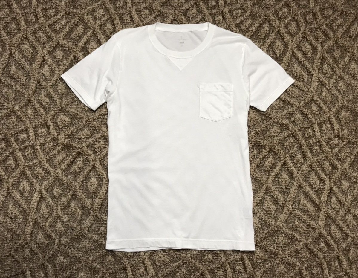 Uniqlo Tomas Maier X Uniqlo Pocket Tee Size US L / EU 52-54 / 3 - 11 Thumbnail
