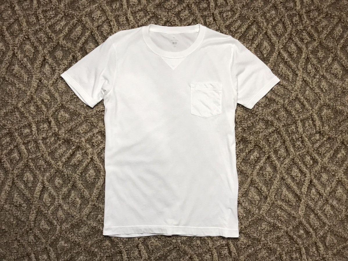 Uniqlo Tomas Maier X Uniqlo Pocket Tee Size US L / EU 52-54 / 3 - 2 Thumbnail