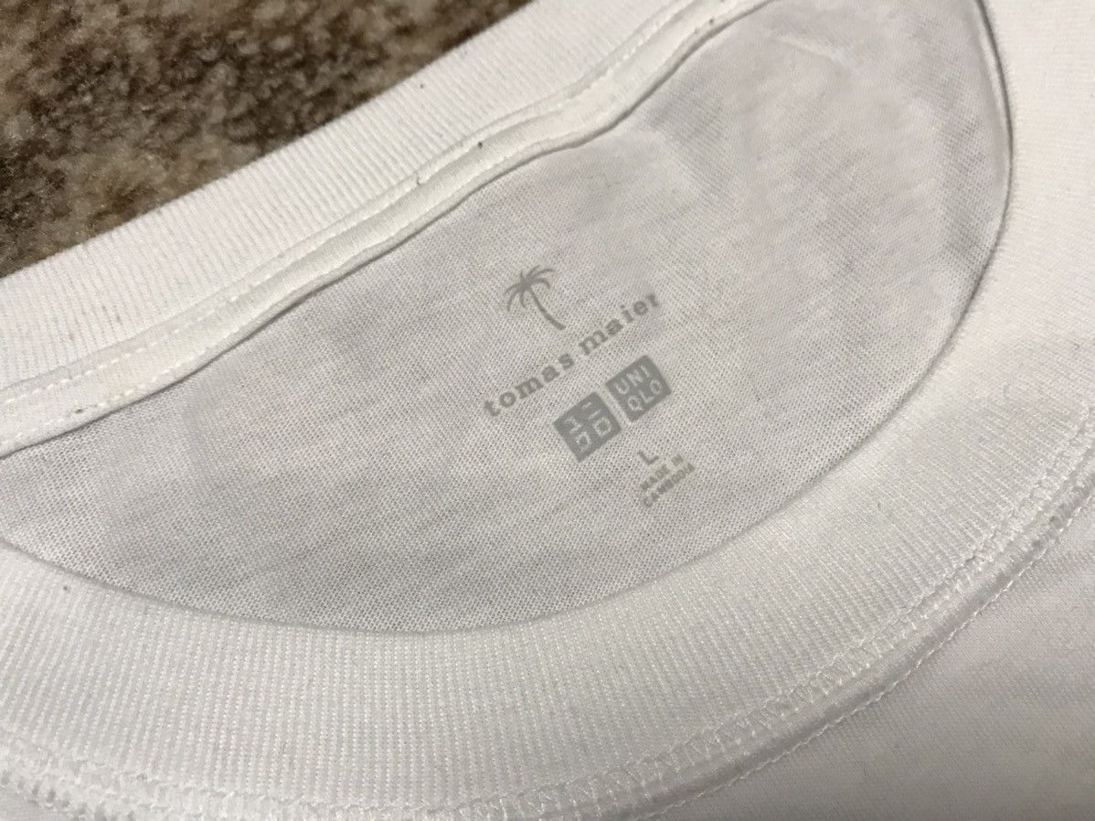 Tomas Maier Tomas Maier X Uniqlo Pocket Tee Size US L / EU 52-54 / 3 - 7 Thumbnail