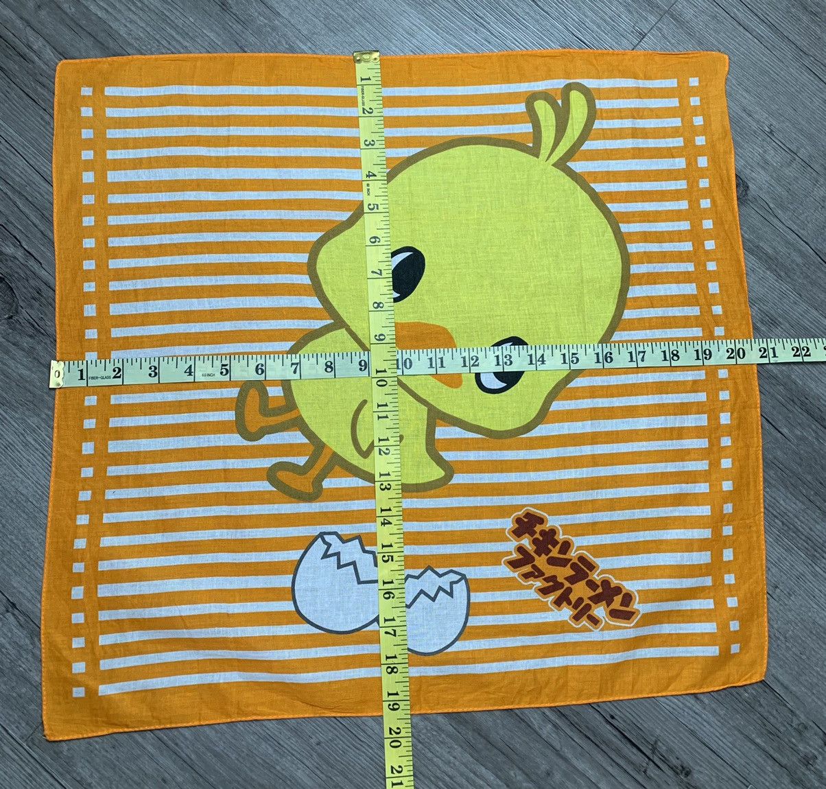 Vintage Chicken Ramen Handkerchief Pocketsquares Neckerchief Size ONE SIZE - 4 Thumbnail
