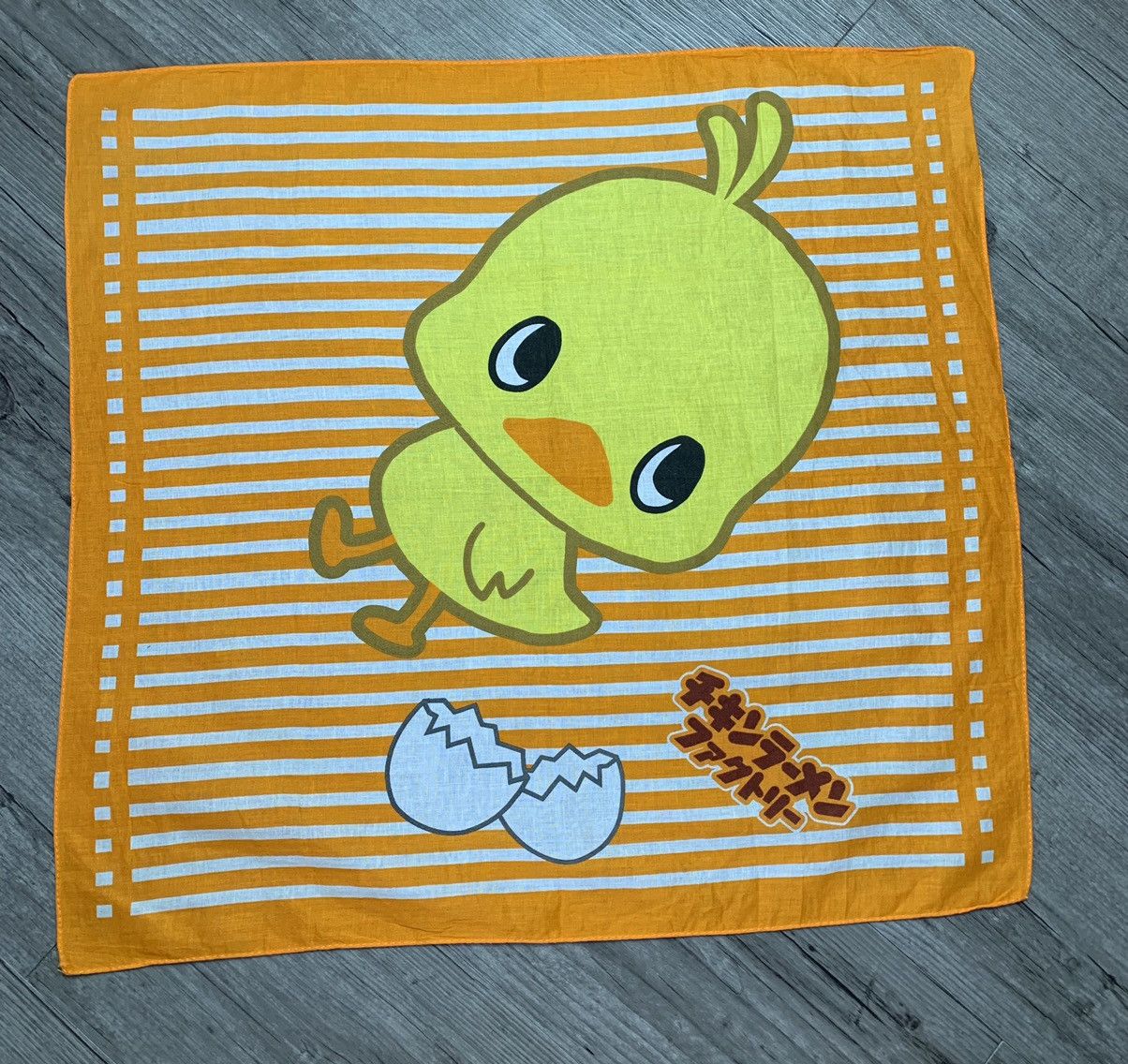 Vintage Chicken Ramen Handkerchief Pocketsquares Neckerchief Size ONE SIZE - 1 Thumbnail