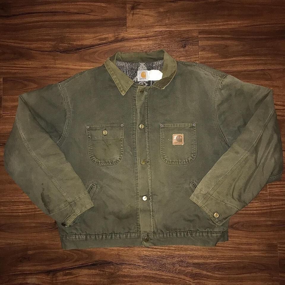 Vintage Vintage Carhartt Aztec jacket | Grailed