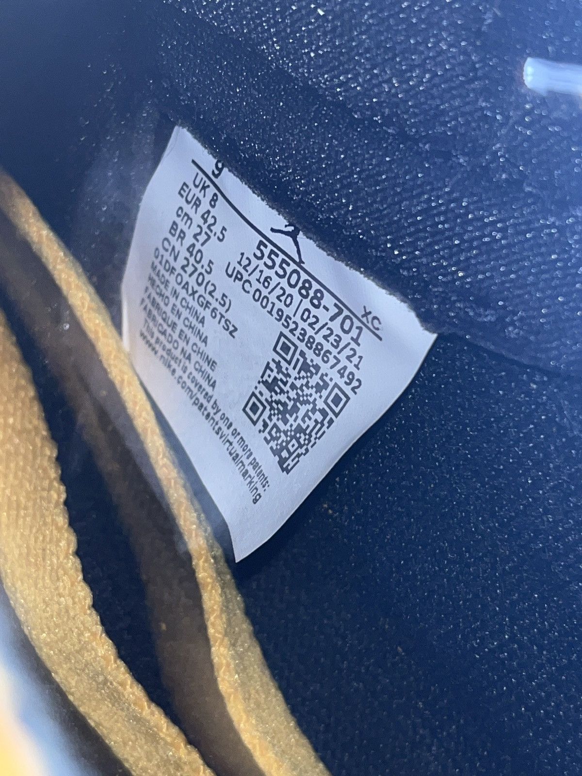 Jordan Brand Jordan 1 High “Pollen” Size US 9 / EU 42 - 7 Thumbnail