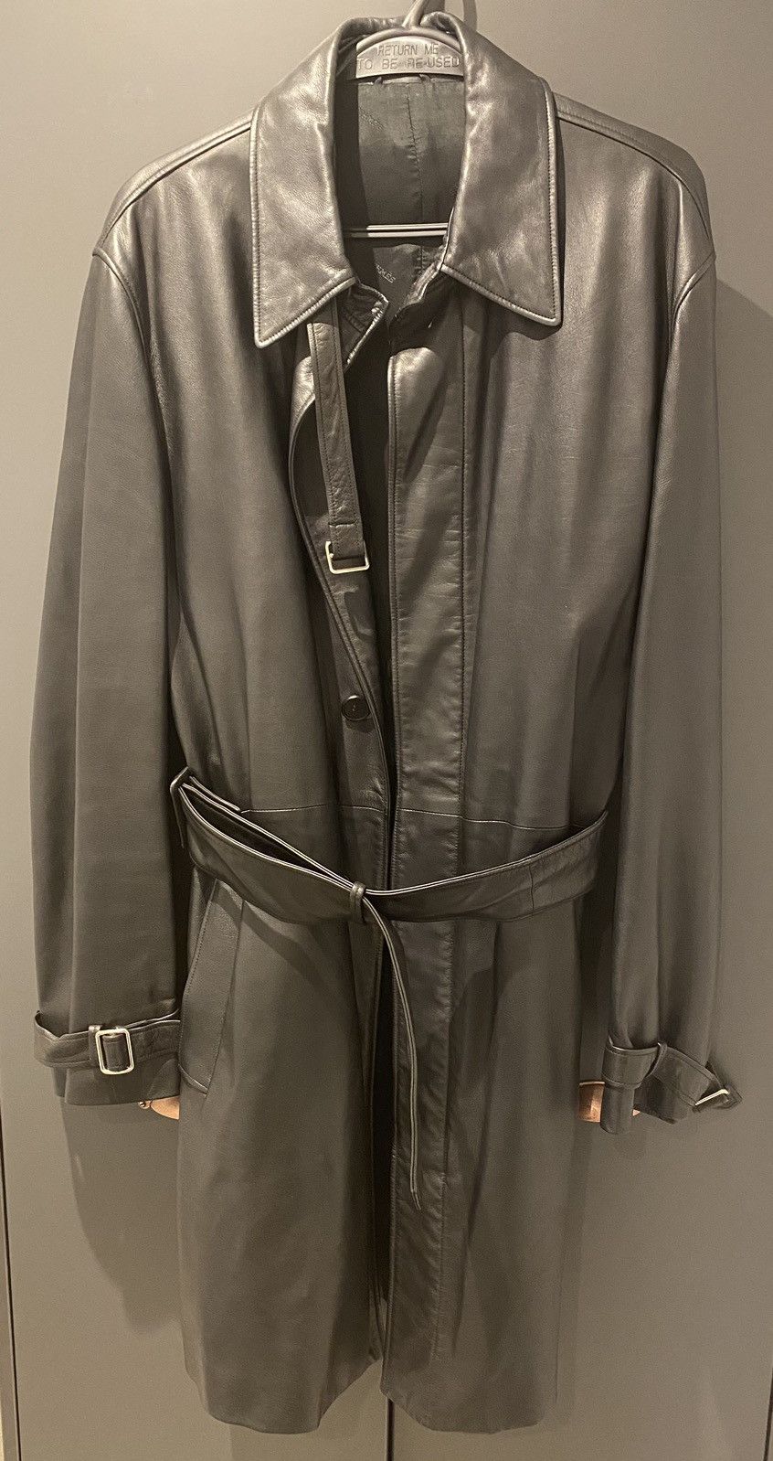 Hermes Hermès Lambskin Overcoat Size US XL / EU 56 / 4 - 1 Thumbnail