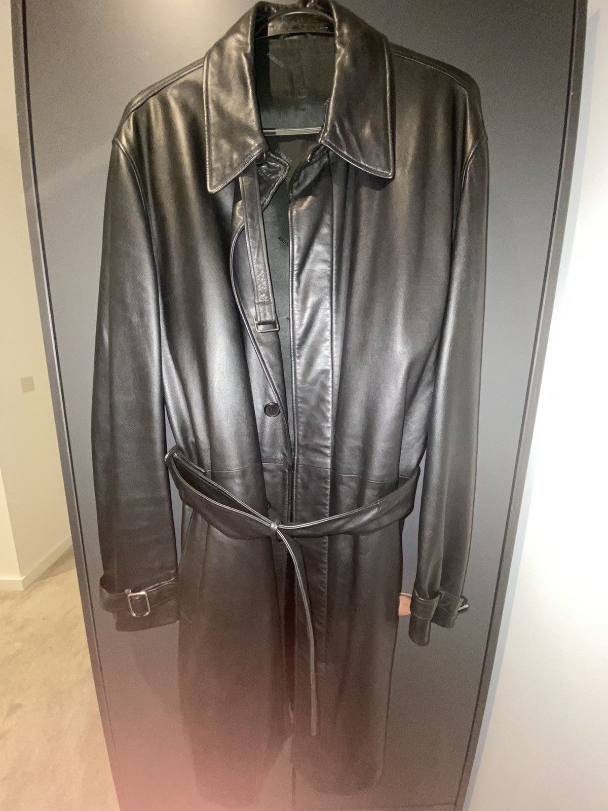 Hermes Hermès Lambskin Overcoat Size US XL / EU 56 / 4 - 2 Thumbnail