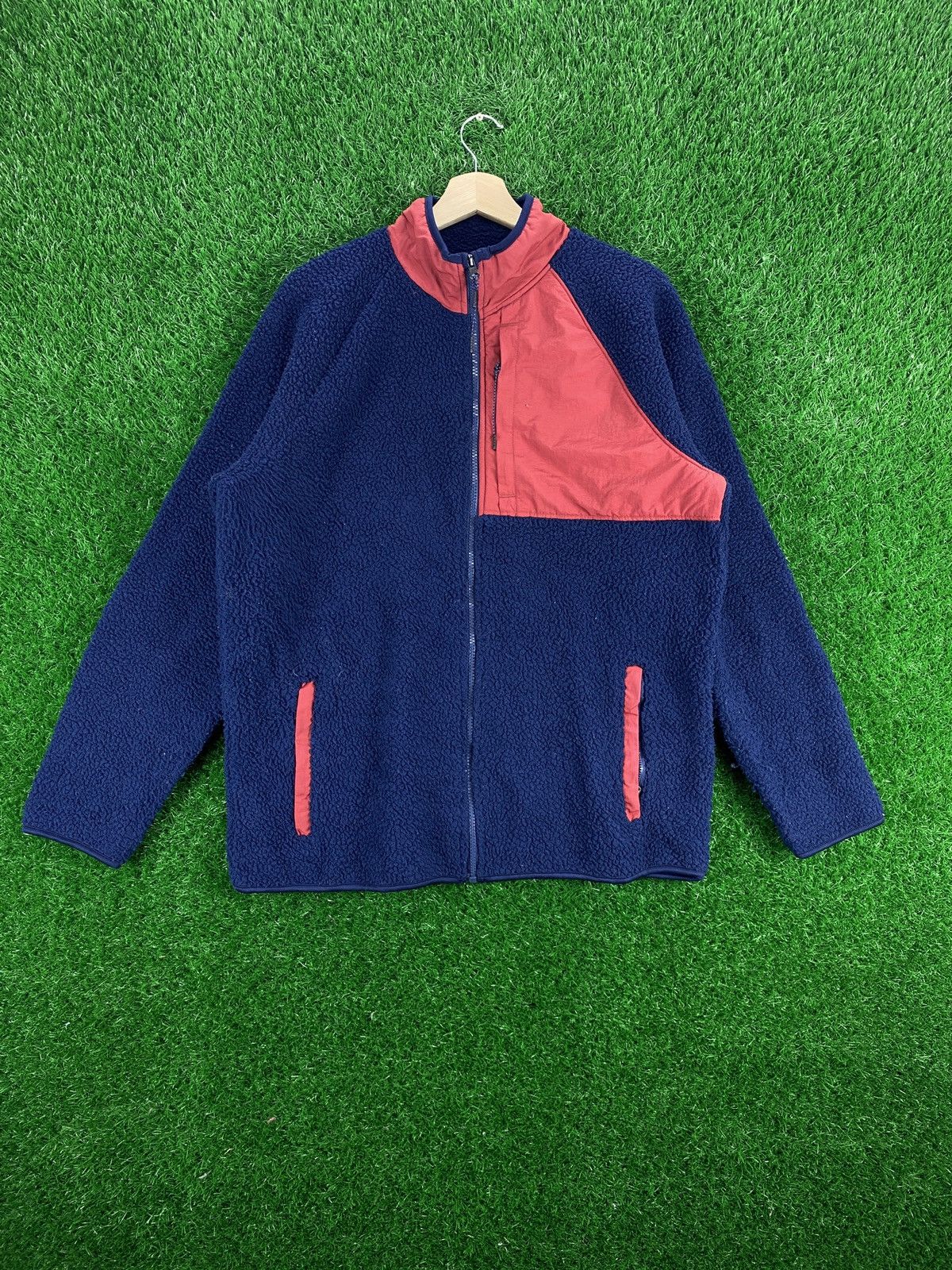 Vintage Old Navy Fleece Zipper Jacket