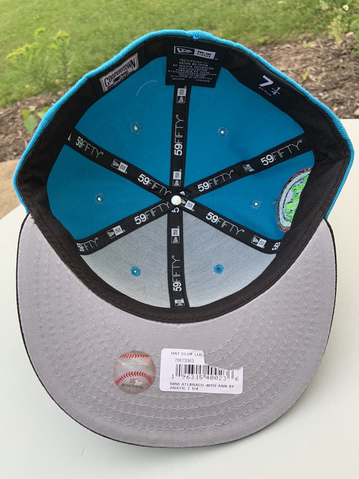 Hat Club × MLB × New Era Hat Club Aux Pack Atlanta Braves Fitted 7 1/4 Outkast Size ONE SIZE - 3 Thumbnail