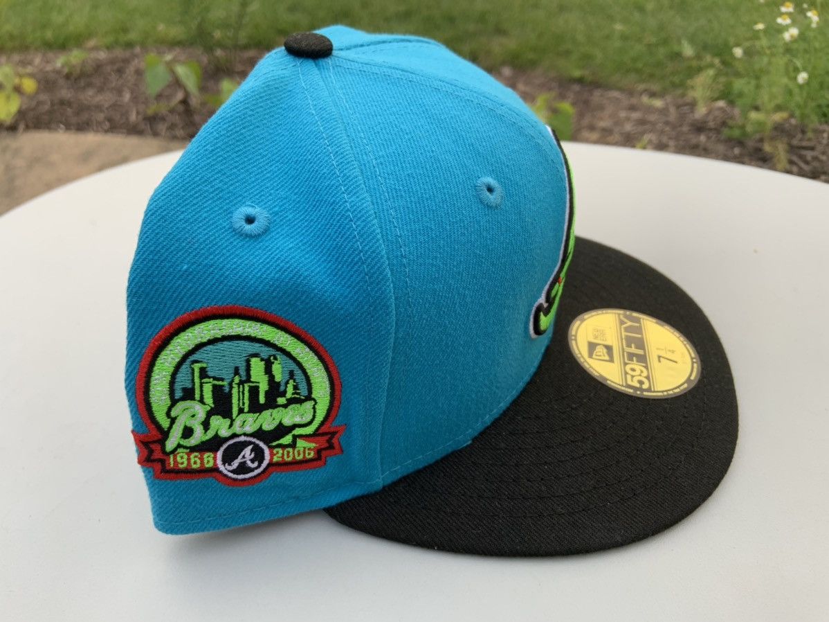 Hat Club × MLB × New Era Hat Club Aux Pack Atlanta Braves Fitted 7 1/4 Outkast Size ONE SIZE - 2 Thumbnail