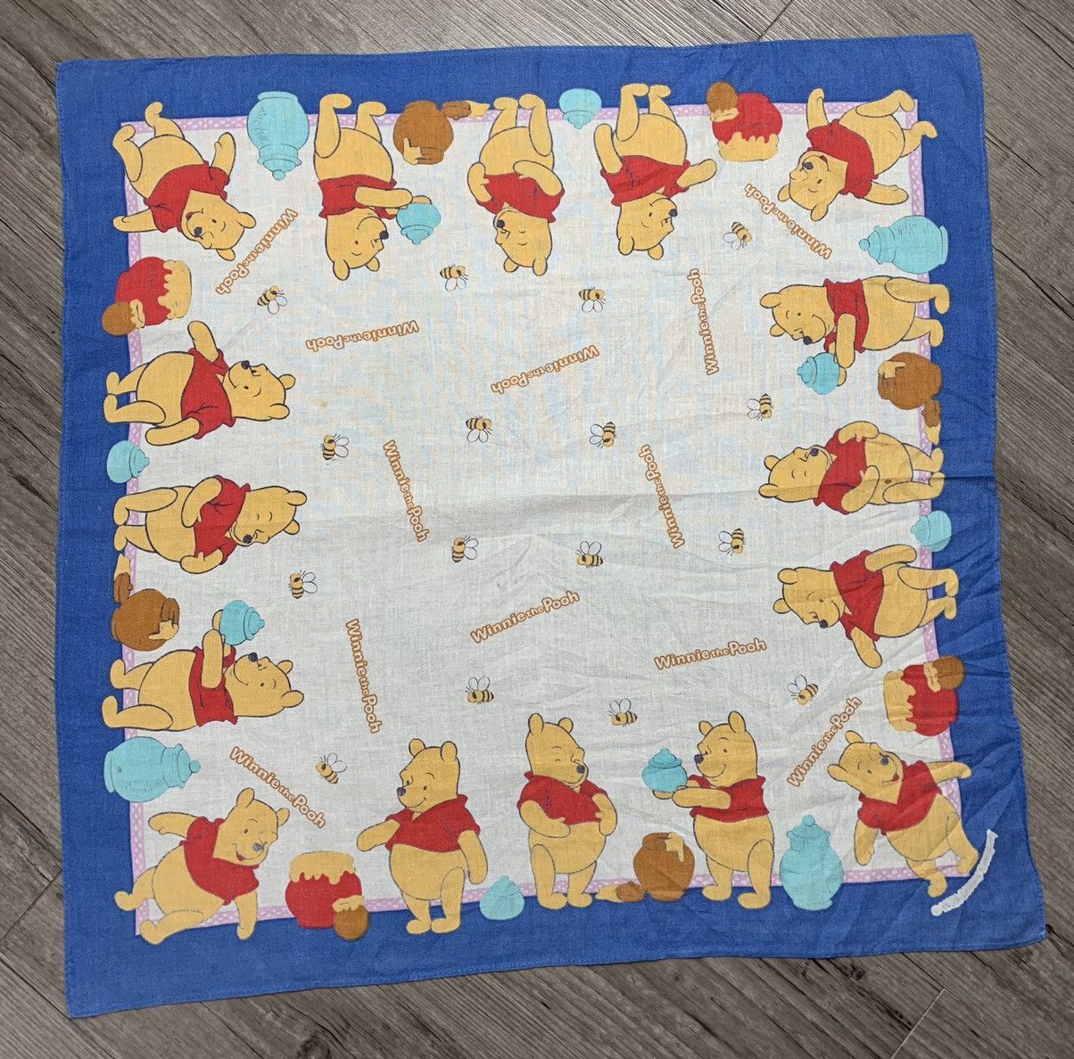 Disney Winnie The Pooh Handkerchief Neckerchief Size ONE SIZE - 1 Thumbnail