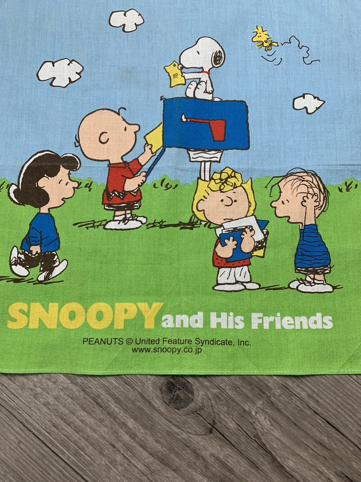Peanuts Vintage Peanuts Snoopy Handkerchief/Neckerchief Size ONE SIZE - 2 Thumbnail